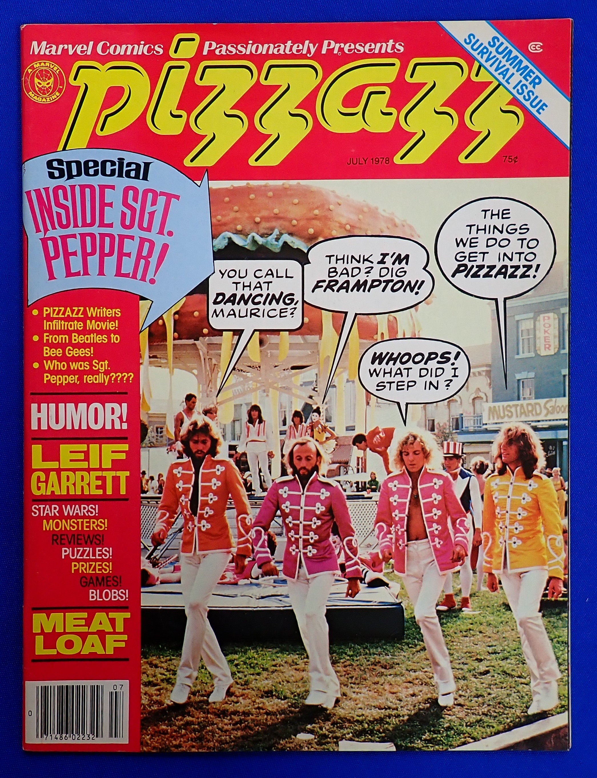 Pizzazz Magazine by Marvel Comics (1978) - VF/NM (9.0) - Beetles Feature