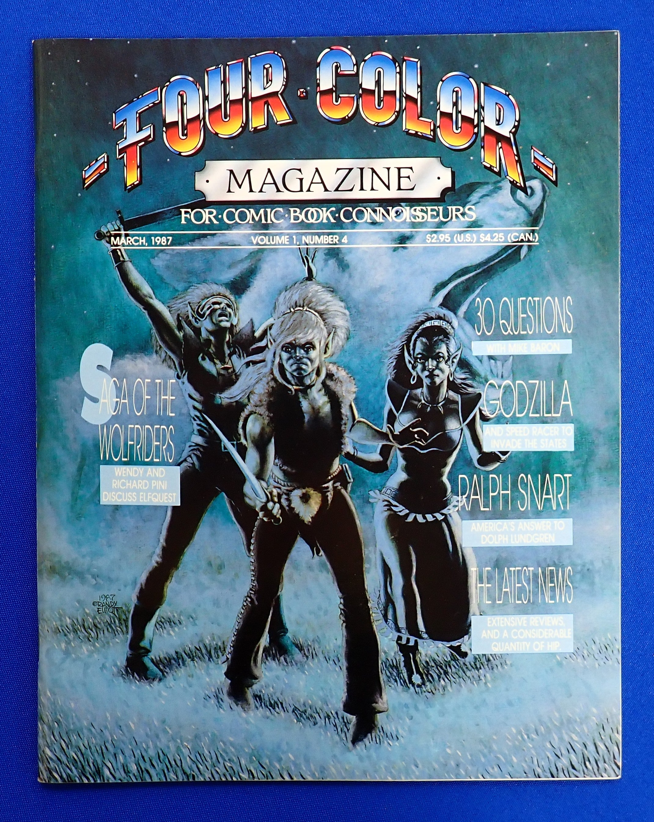 Four Color Magazine (1986-87) #1-5 - VF/NM (9.0) - Full Set