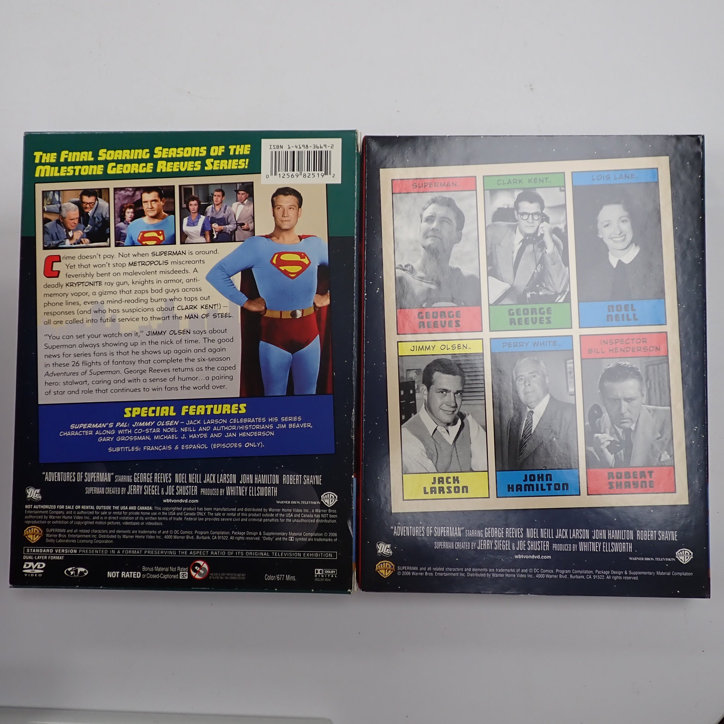 Adventures of Superman (Fifth & Sixth Seasons In Color) - DVD [Pre-Owned]