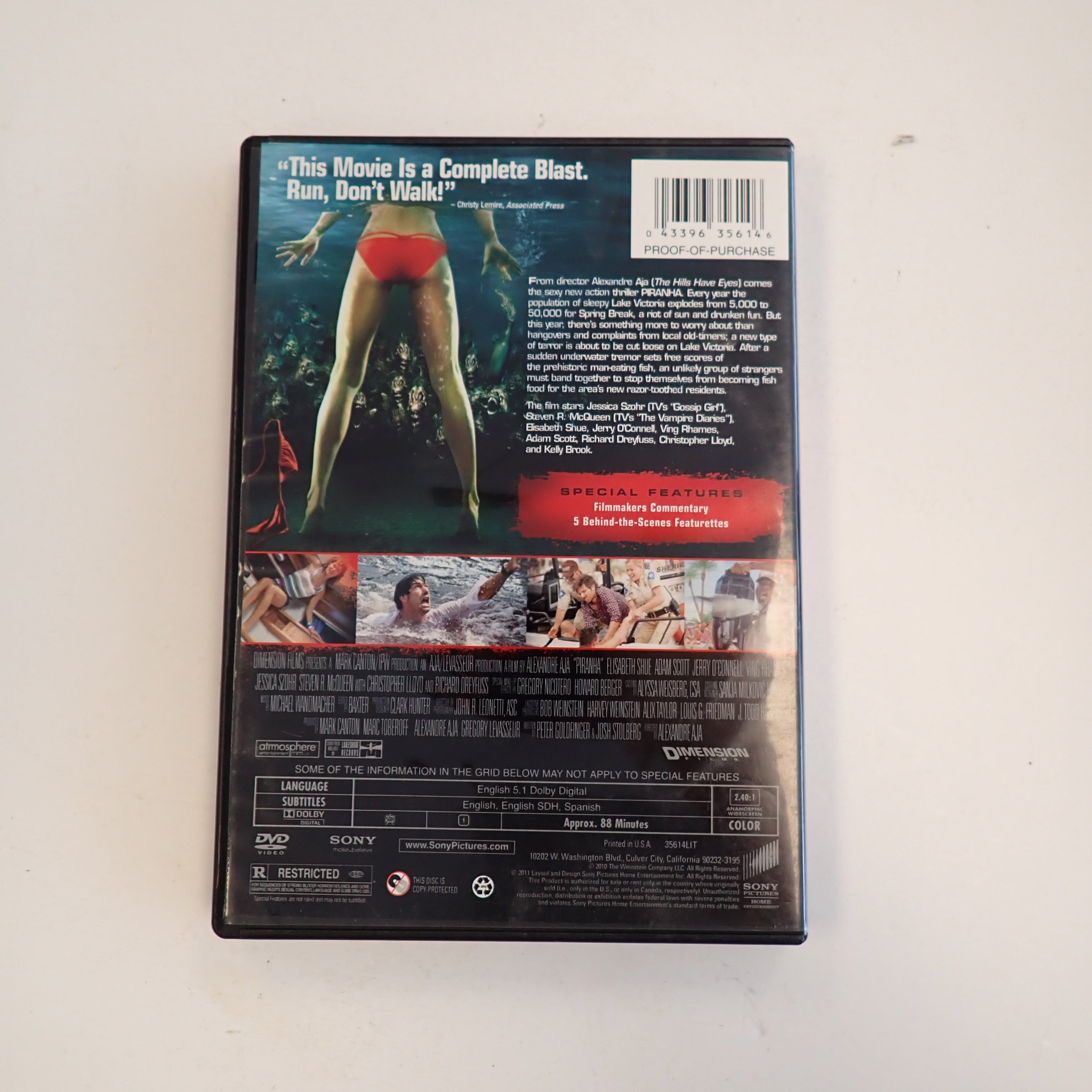 Piranha - DVD