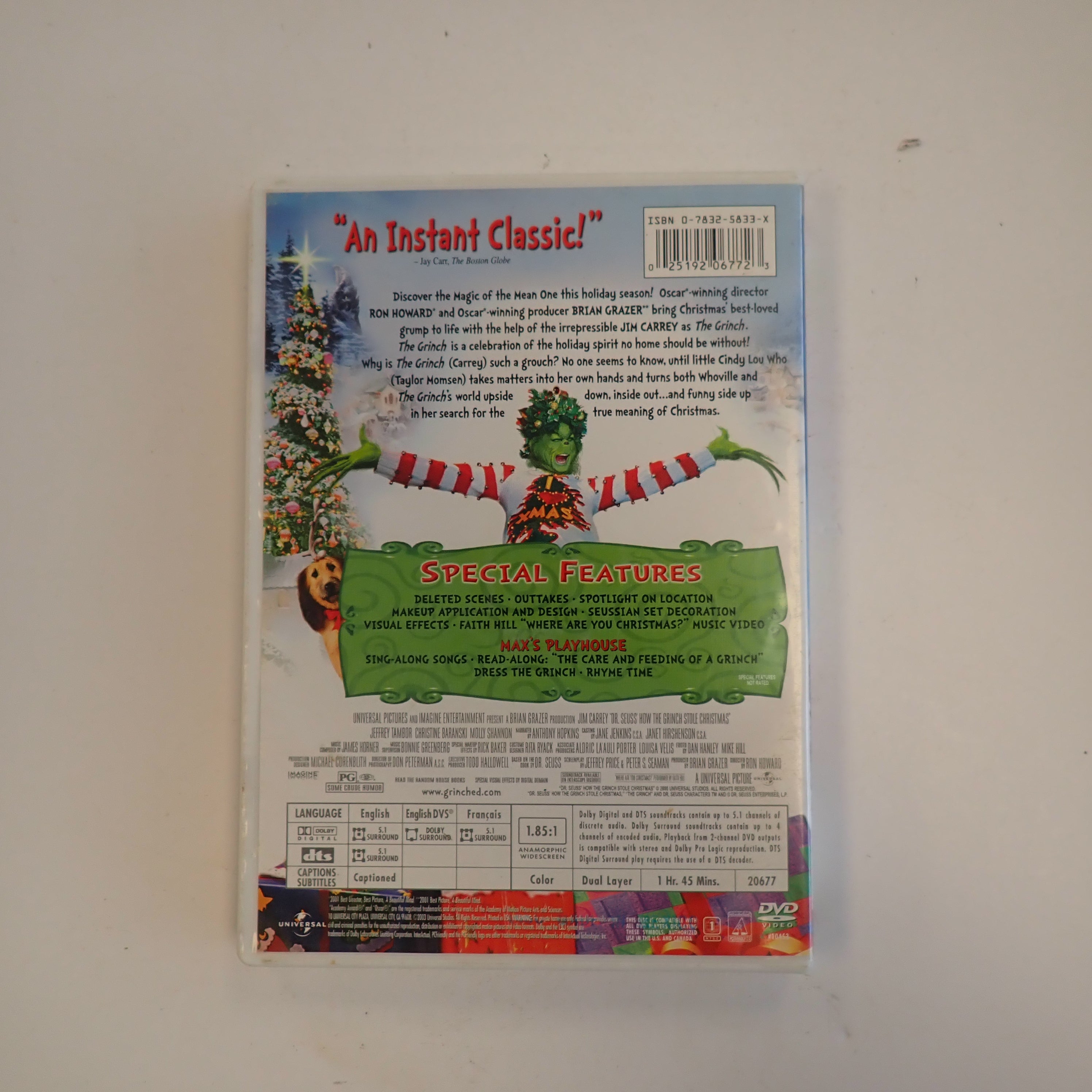 How the Grinch Stole Christmas - DVD