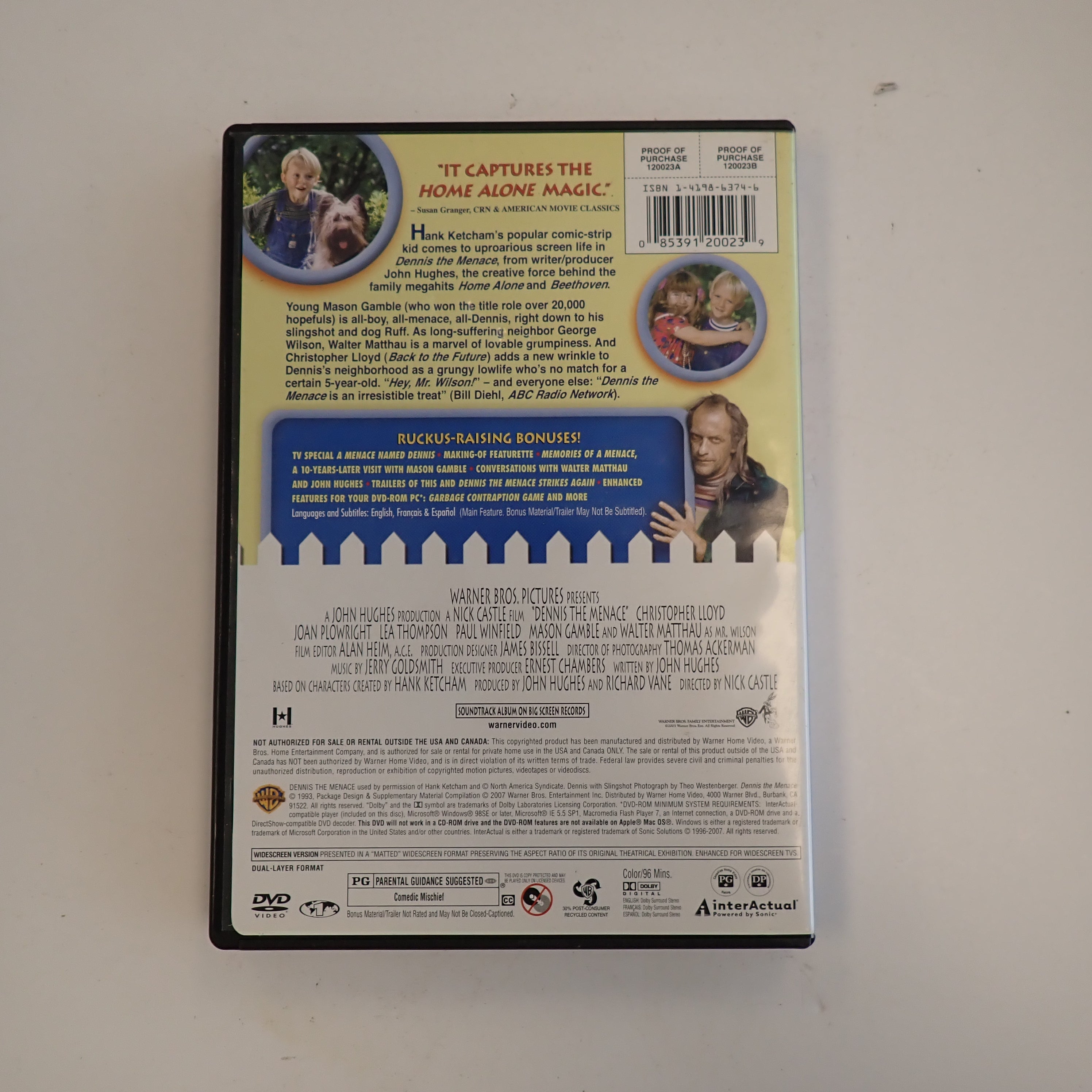 Dennis the Menace Special Edition - DVD