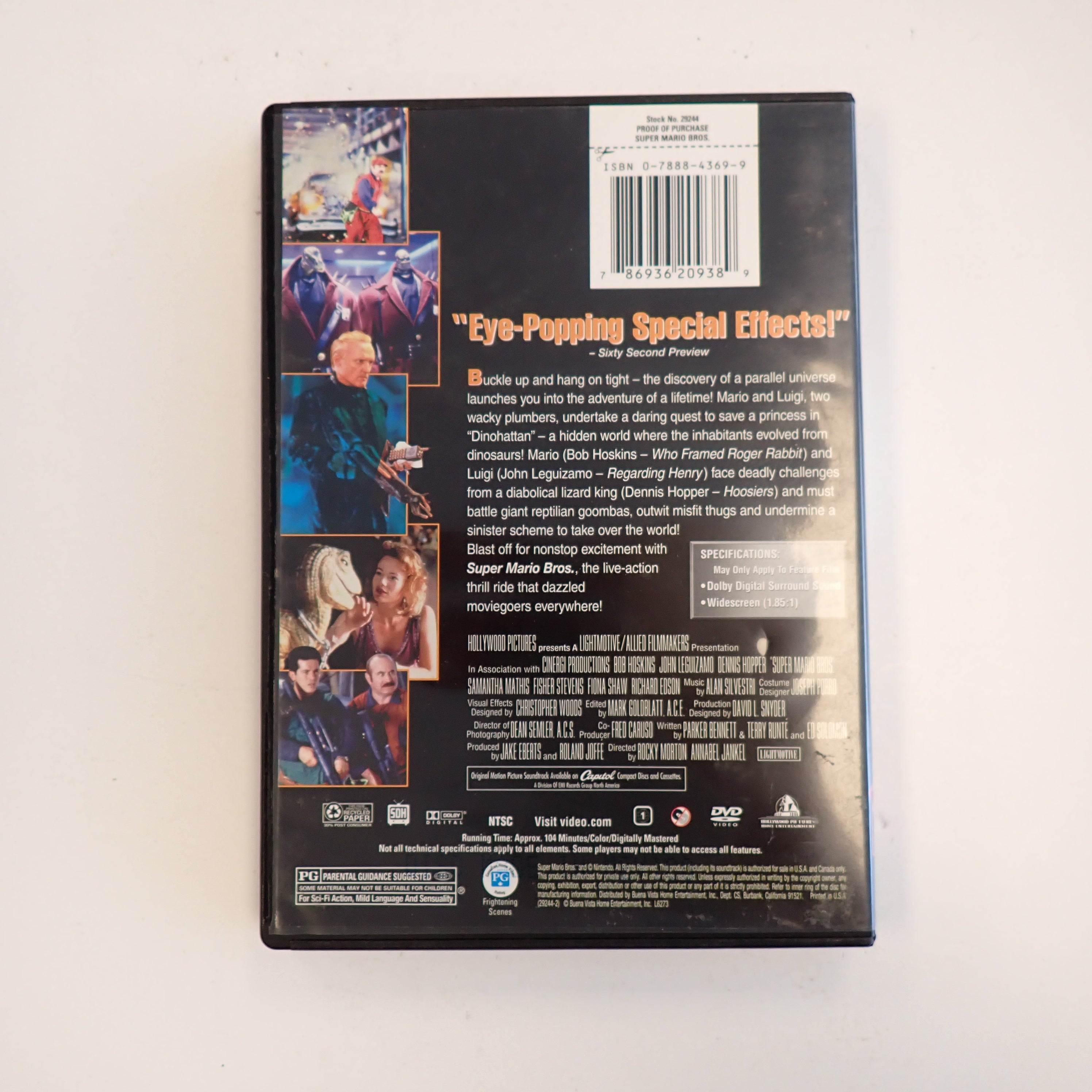 Super Mario Bros - DVD