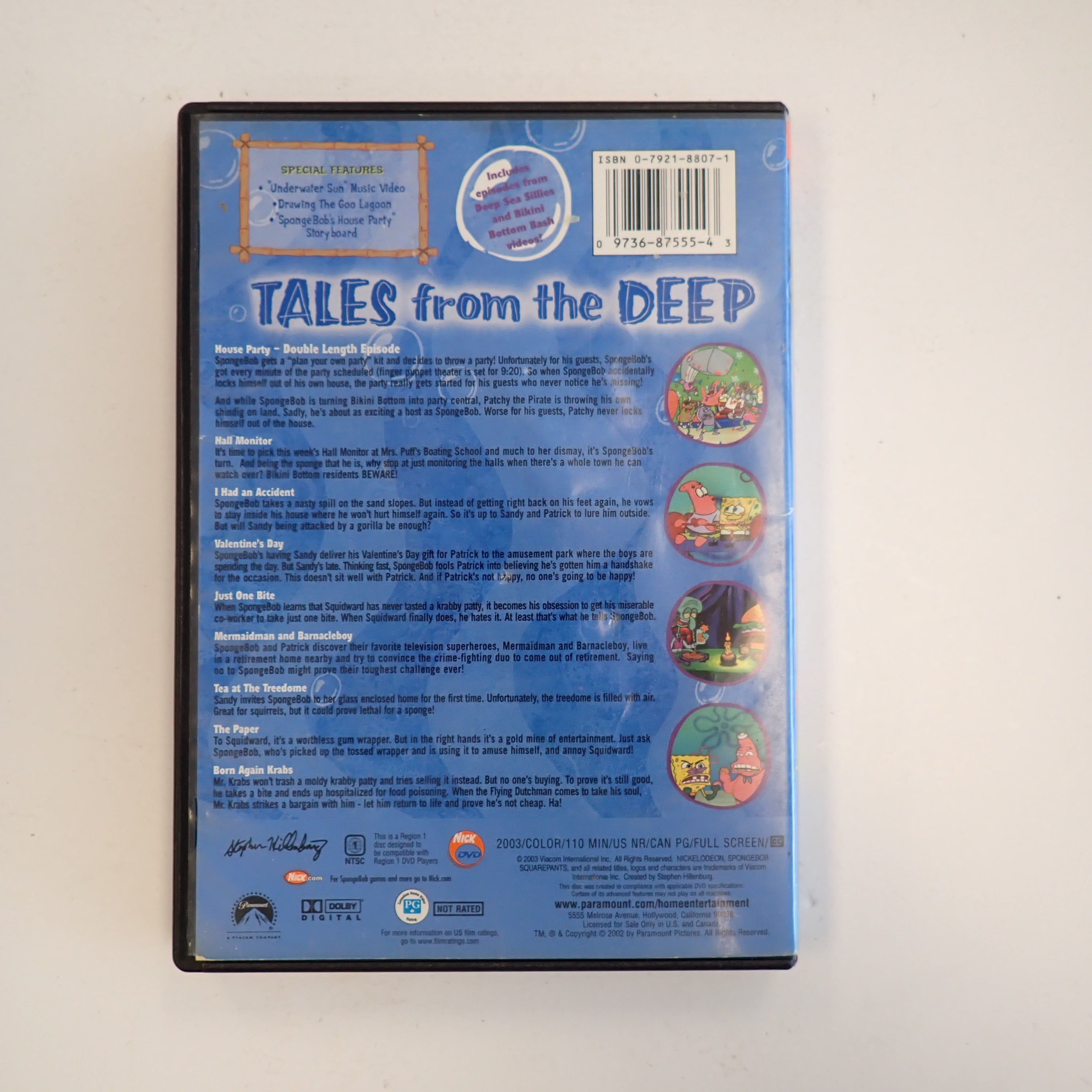 Spongebob Squarepants: Tales from the Deep - DVD