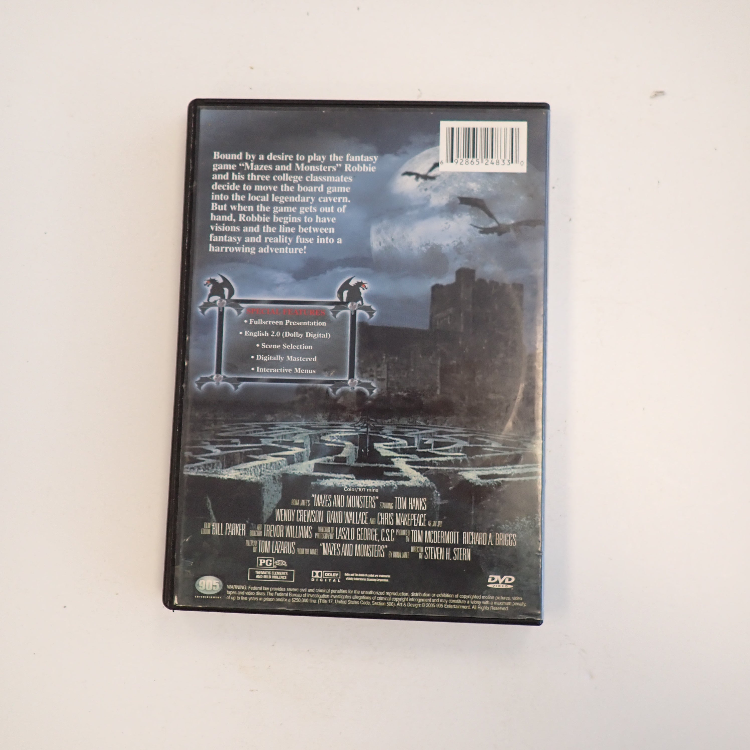Mazes and Monsters - DVD
