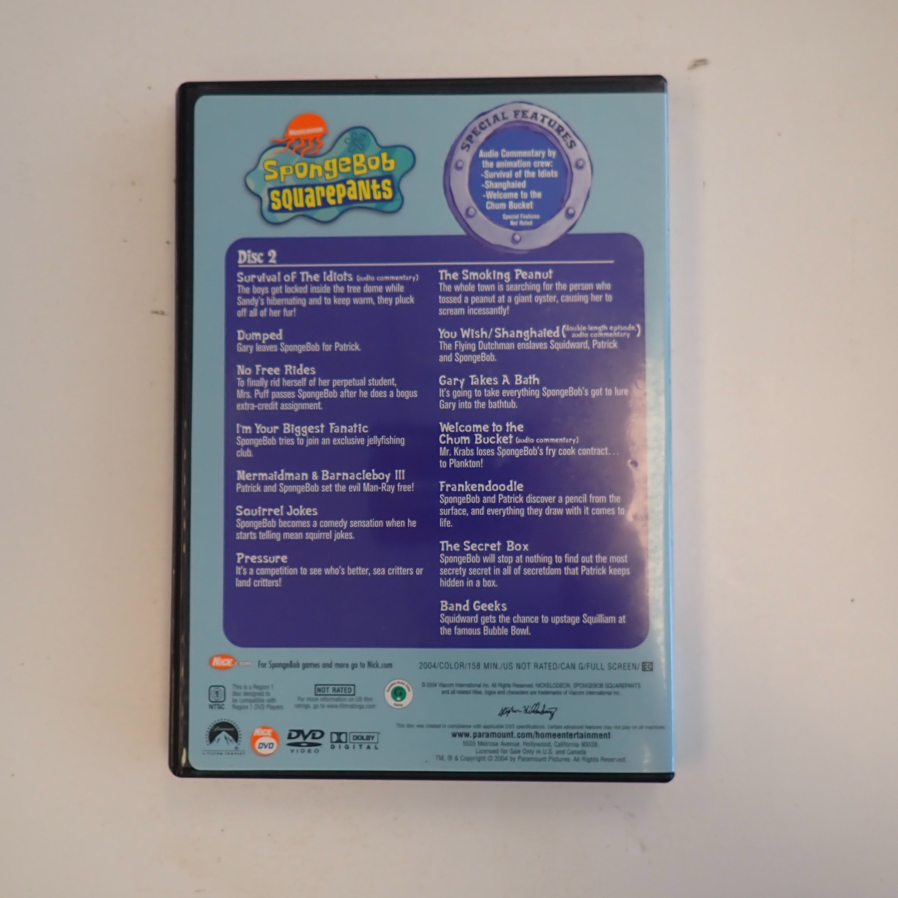 Spongebob Squarepants: The Complete 2nd Season - DVD