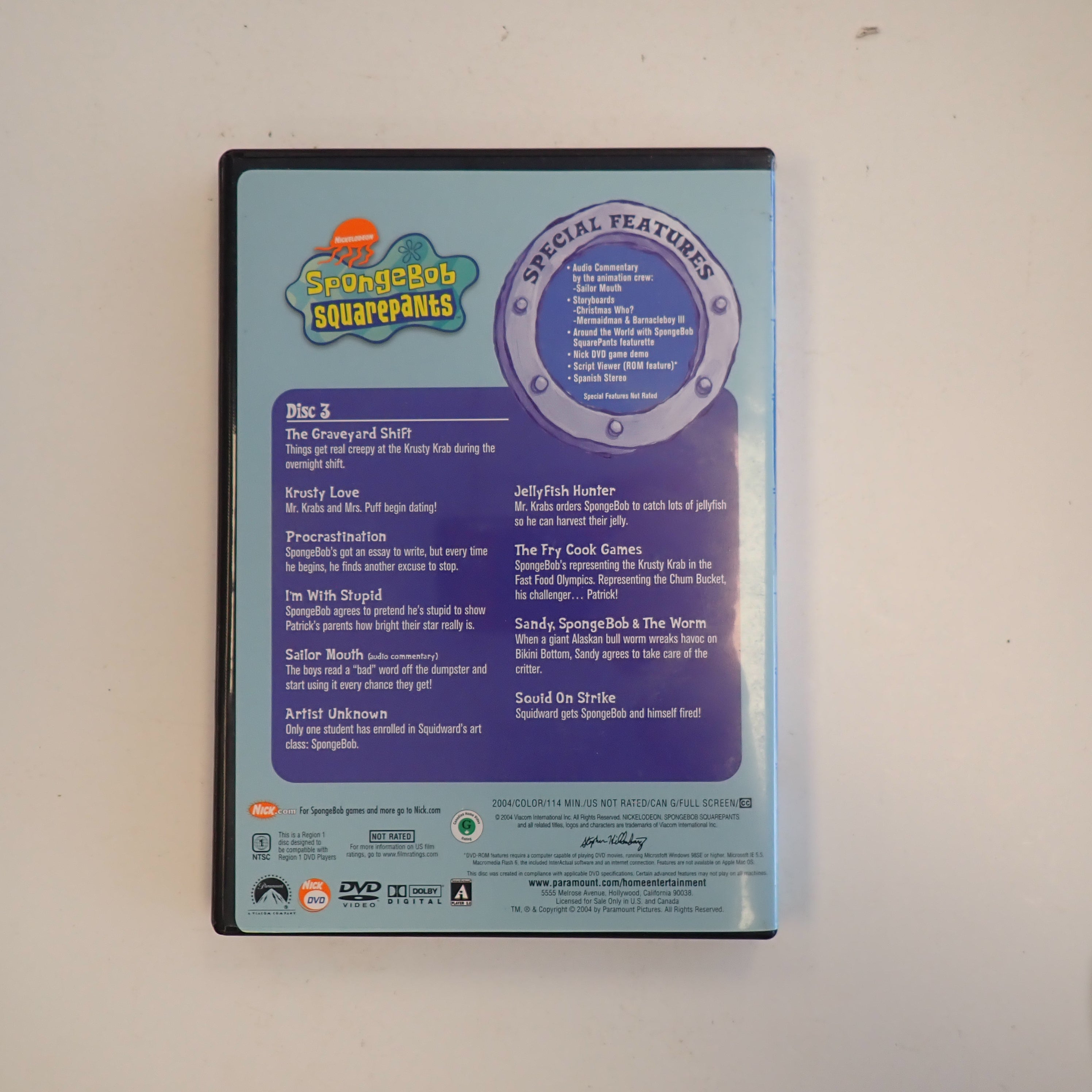 Spongebob Squarepants: The Complete 2nd Season - DVD