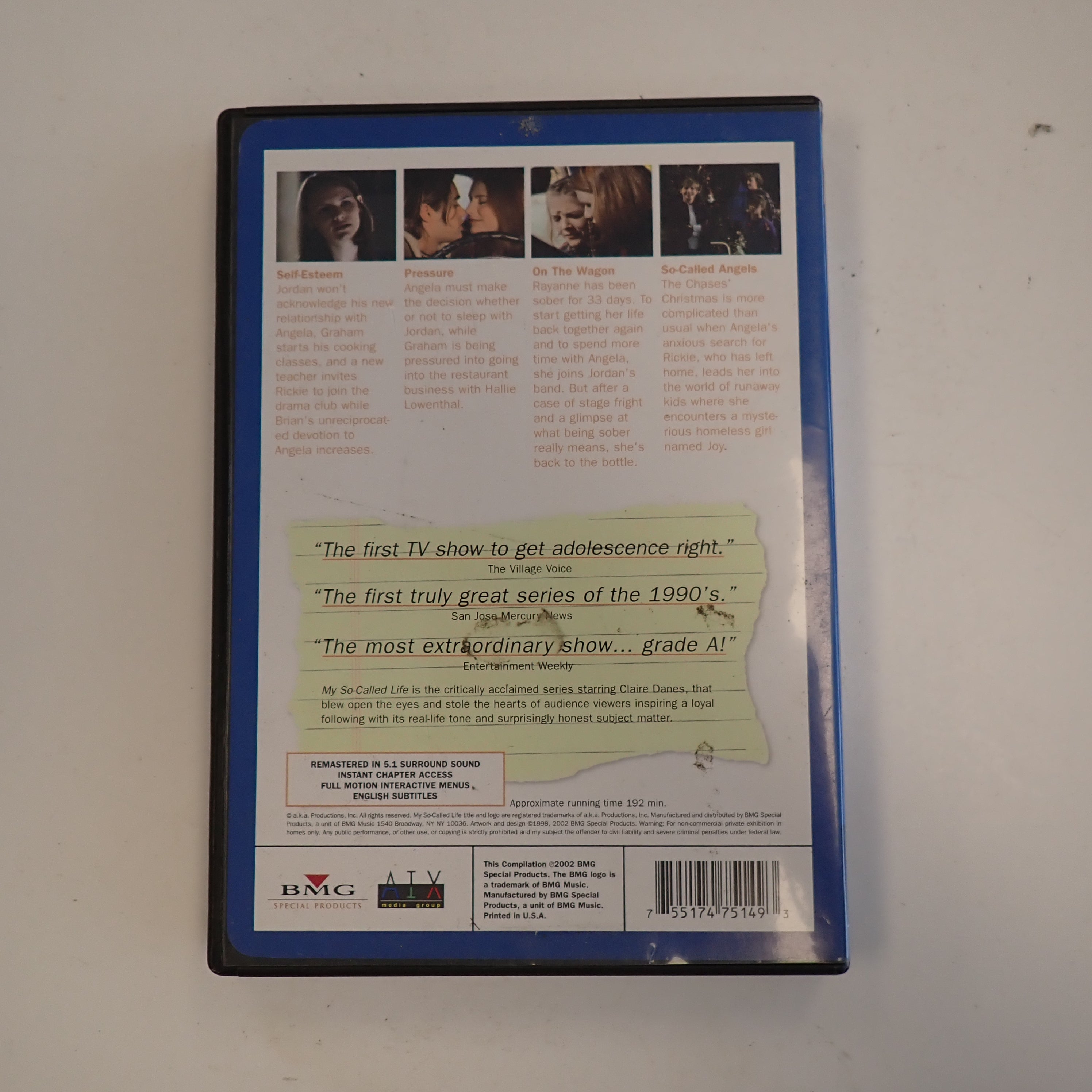 My So-Called Life Season 1, 4, & 5  - DVD