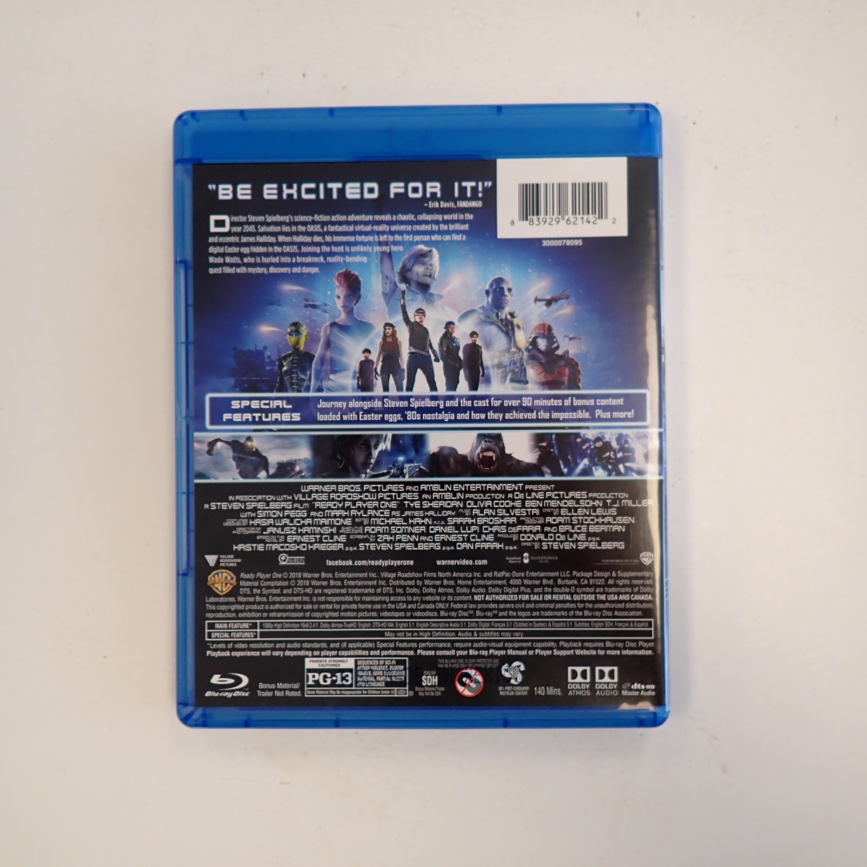 Ready Player One - Blu-ray