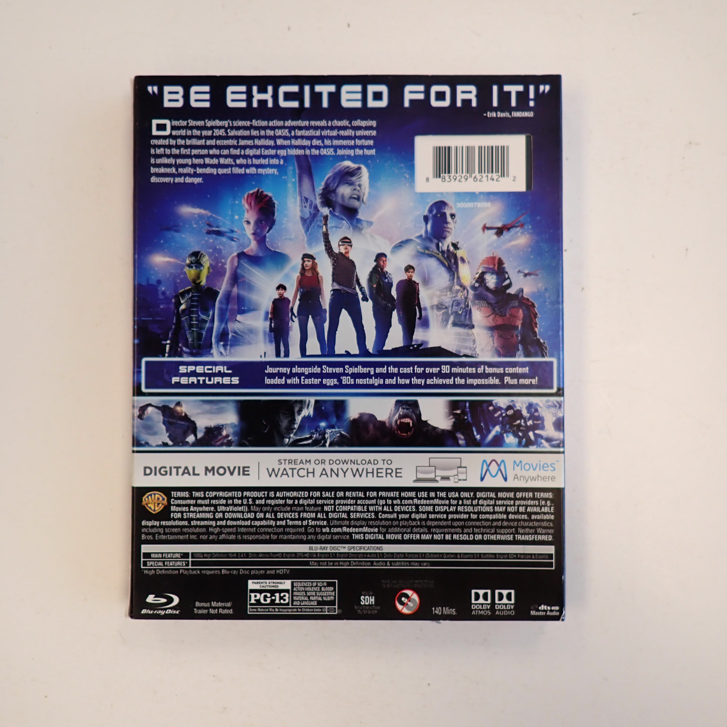Ready Player One - Blu-ray
