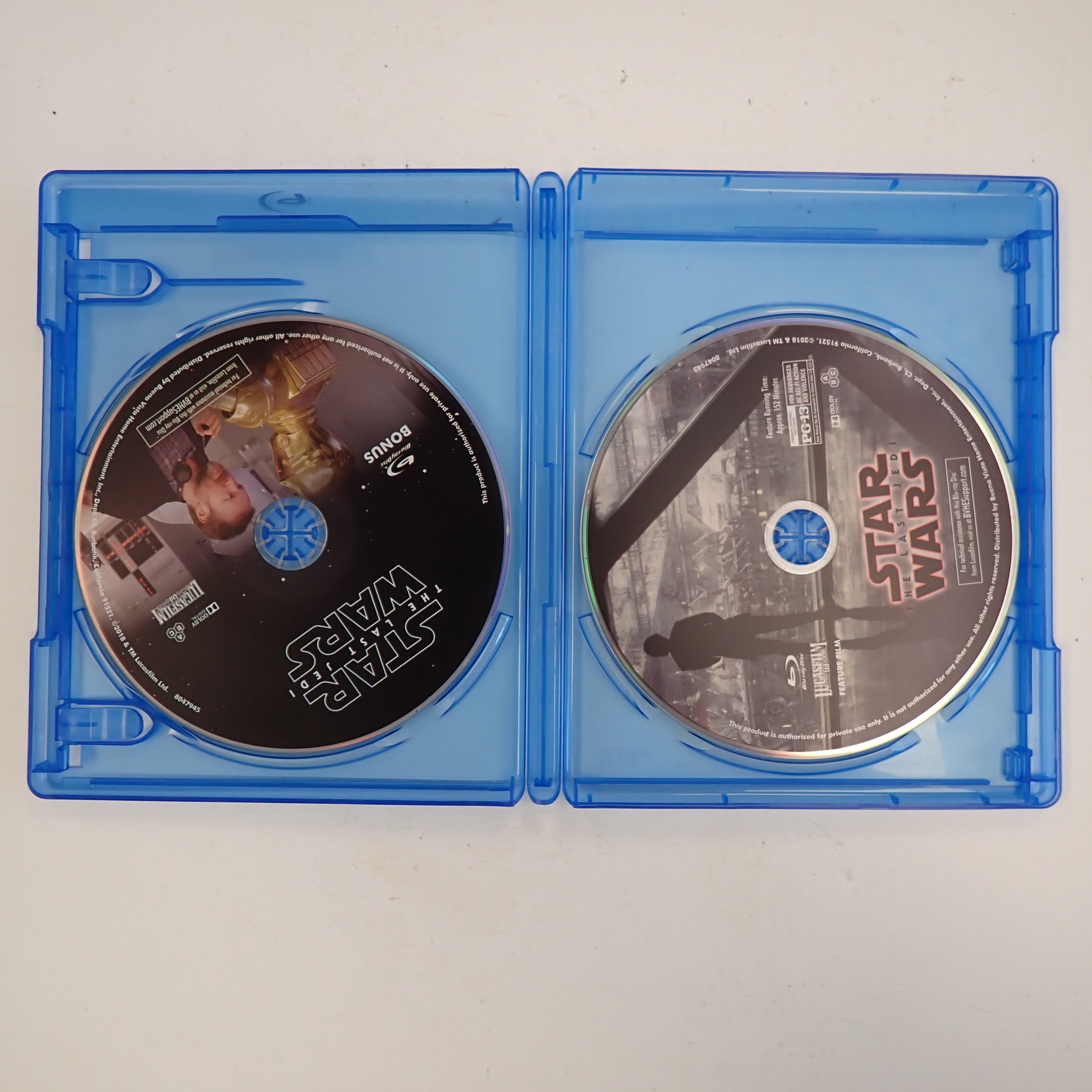 Star Wars: The Last Jedi - Blu-ray