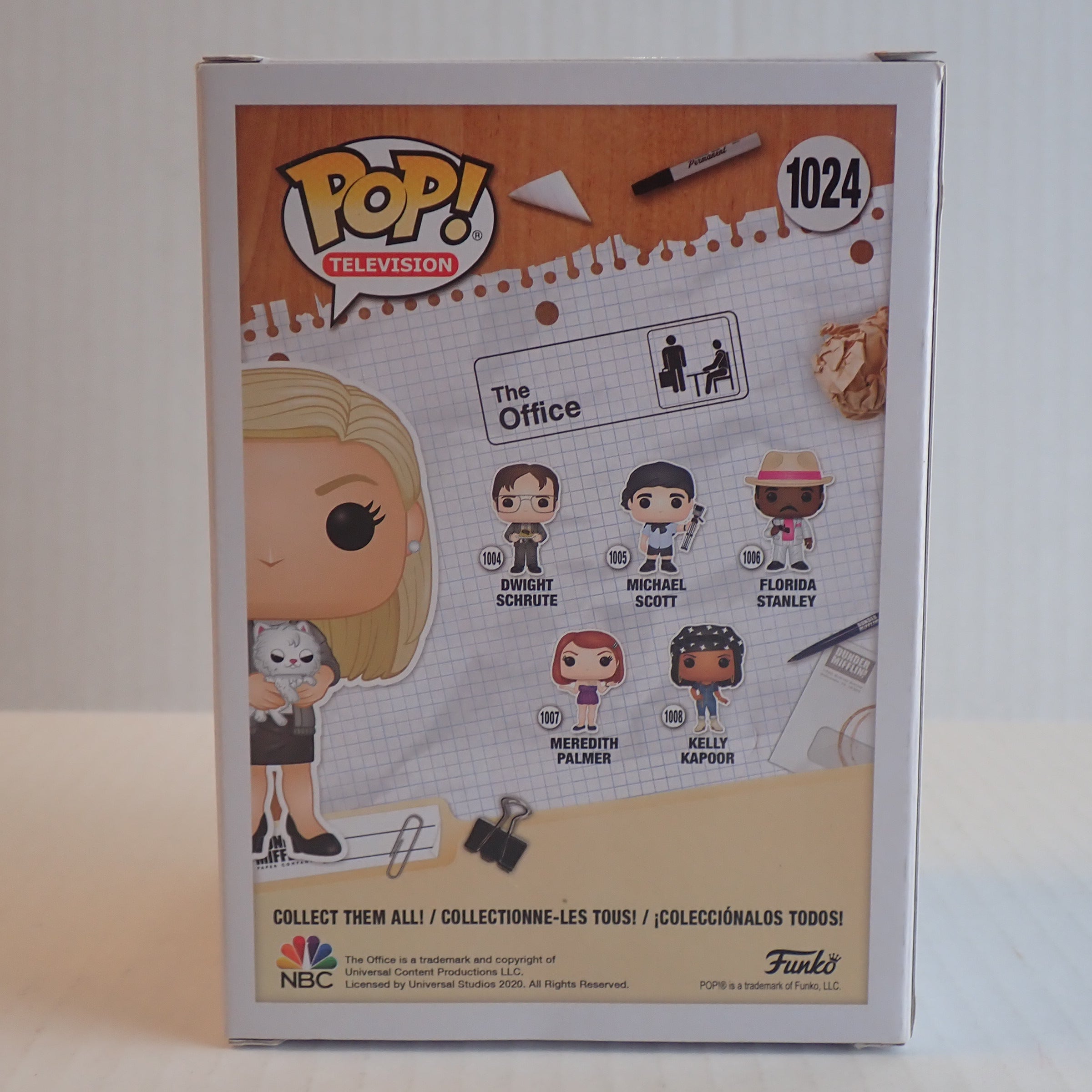Angela Martin (Autographed by Angela Kinsey) - POP! #1024