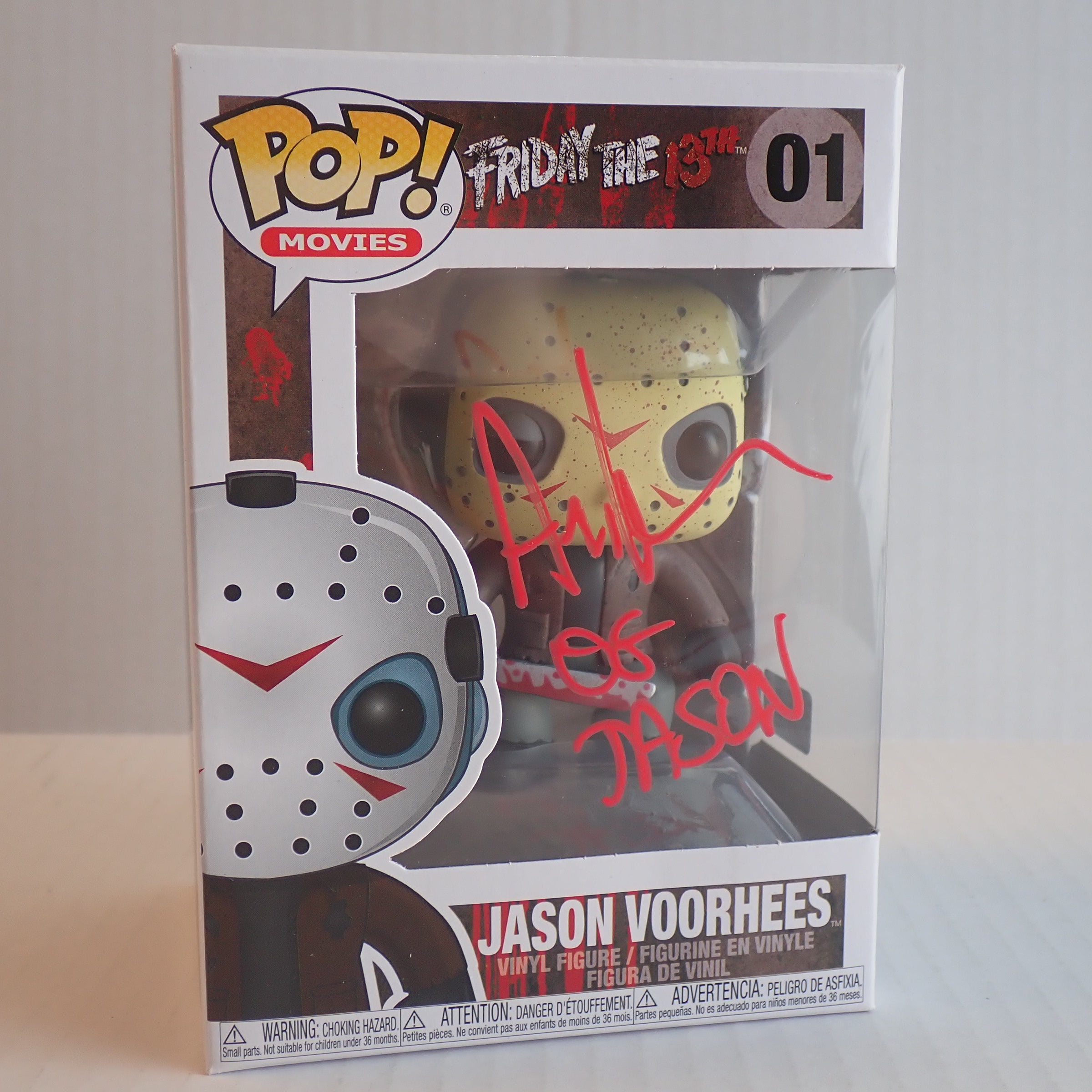 Jason Vorhees (Autographed by Ari Lehman) - POP! #01