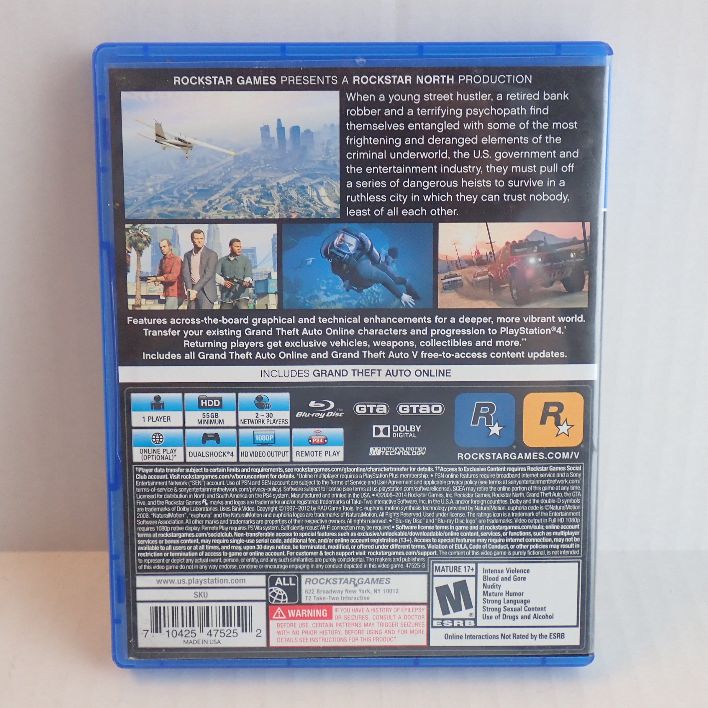 Grand Theft Auto V - PS4