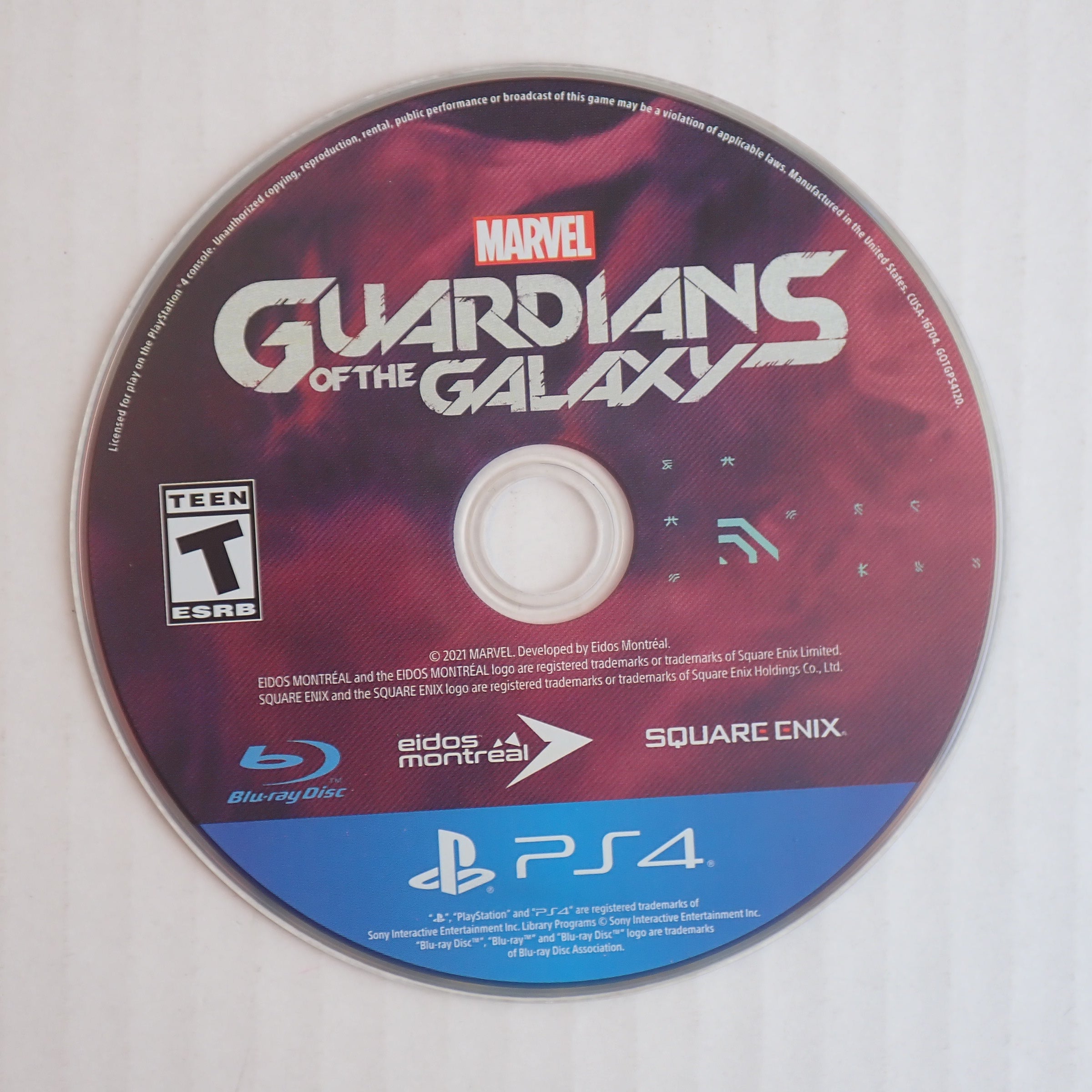Guardians of the Galaxy (Loose) - PS4