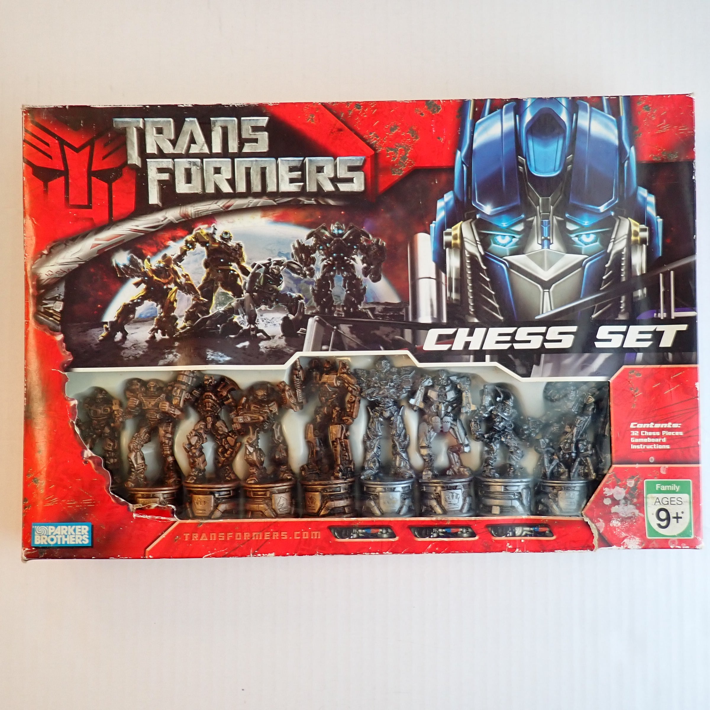Parker Brothers Transformers Chess Set [Pre-Owned]