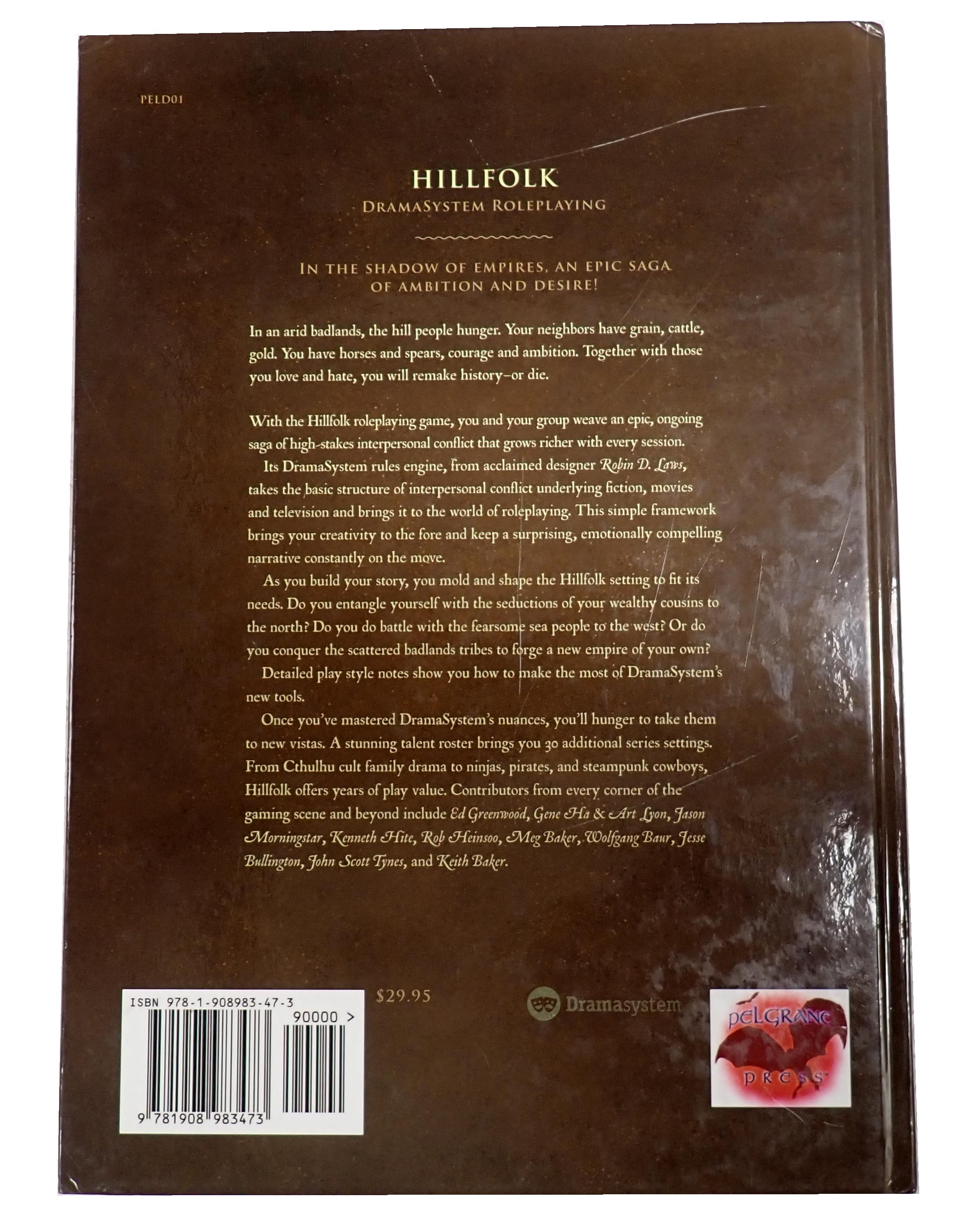 Hillfolk Dramasystem Roleplaying [Pre-Owned]