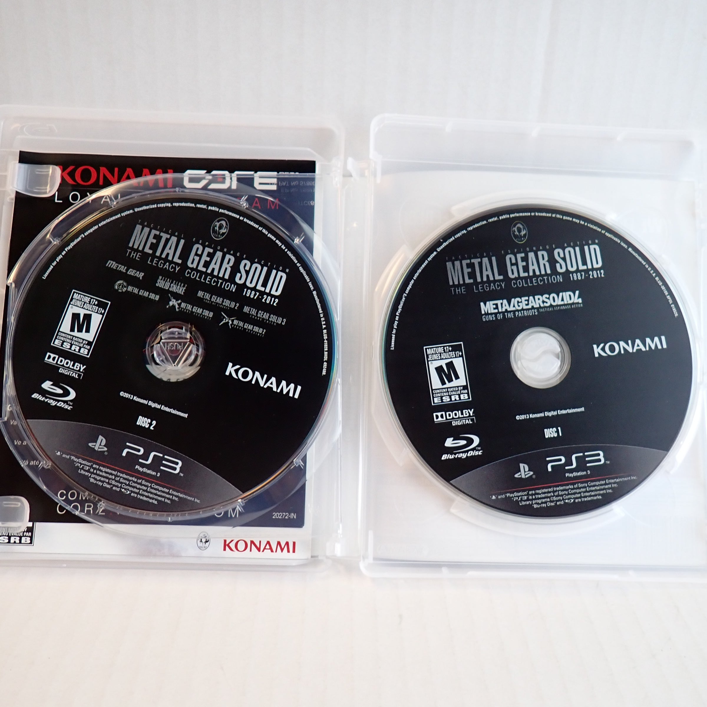 Metal Gear Solid PS3 Legacy Collection [Pre-Owned] - PS3