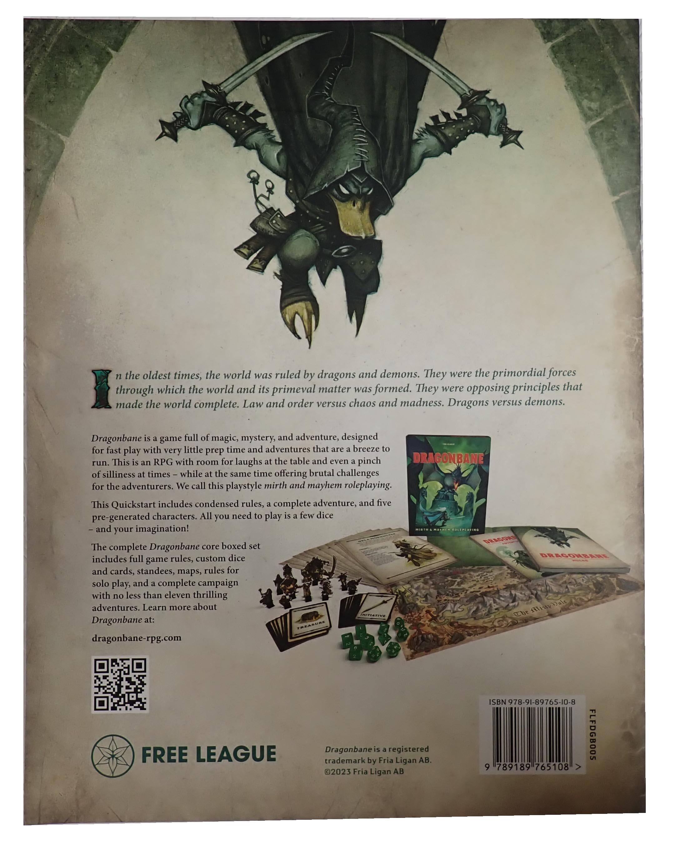 Dragonbane Quickstart [Pre-Owned]