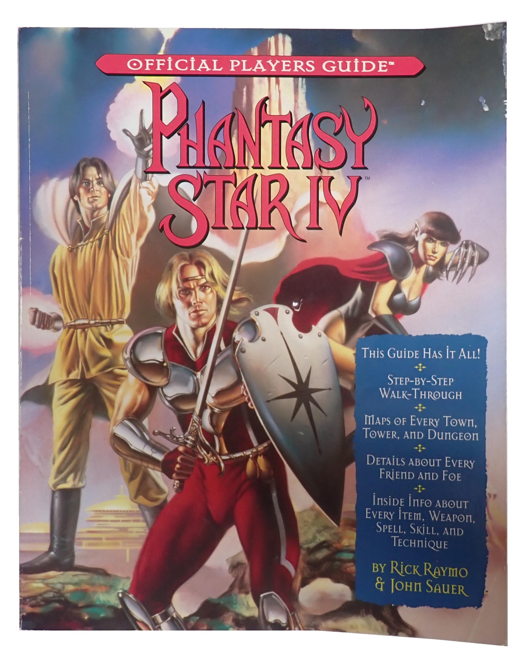 Fantasy Star IV Official Player's Guide [Pre-Owned]