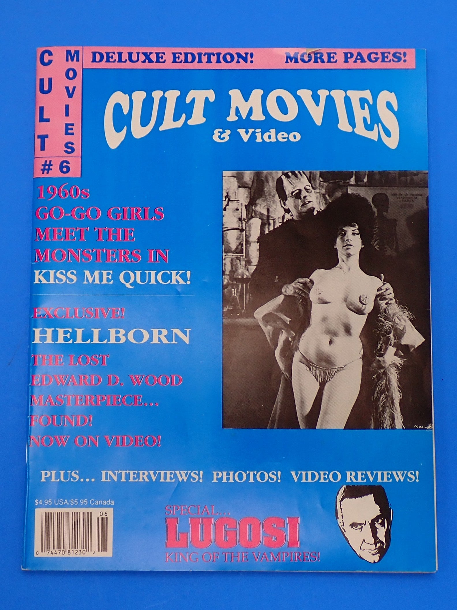 Cult Movies & Video #6 (1993) - Go Go Girls Meet The Monsters