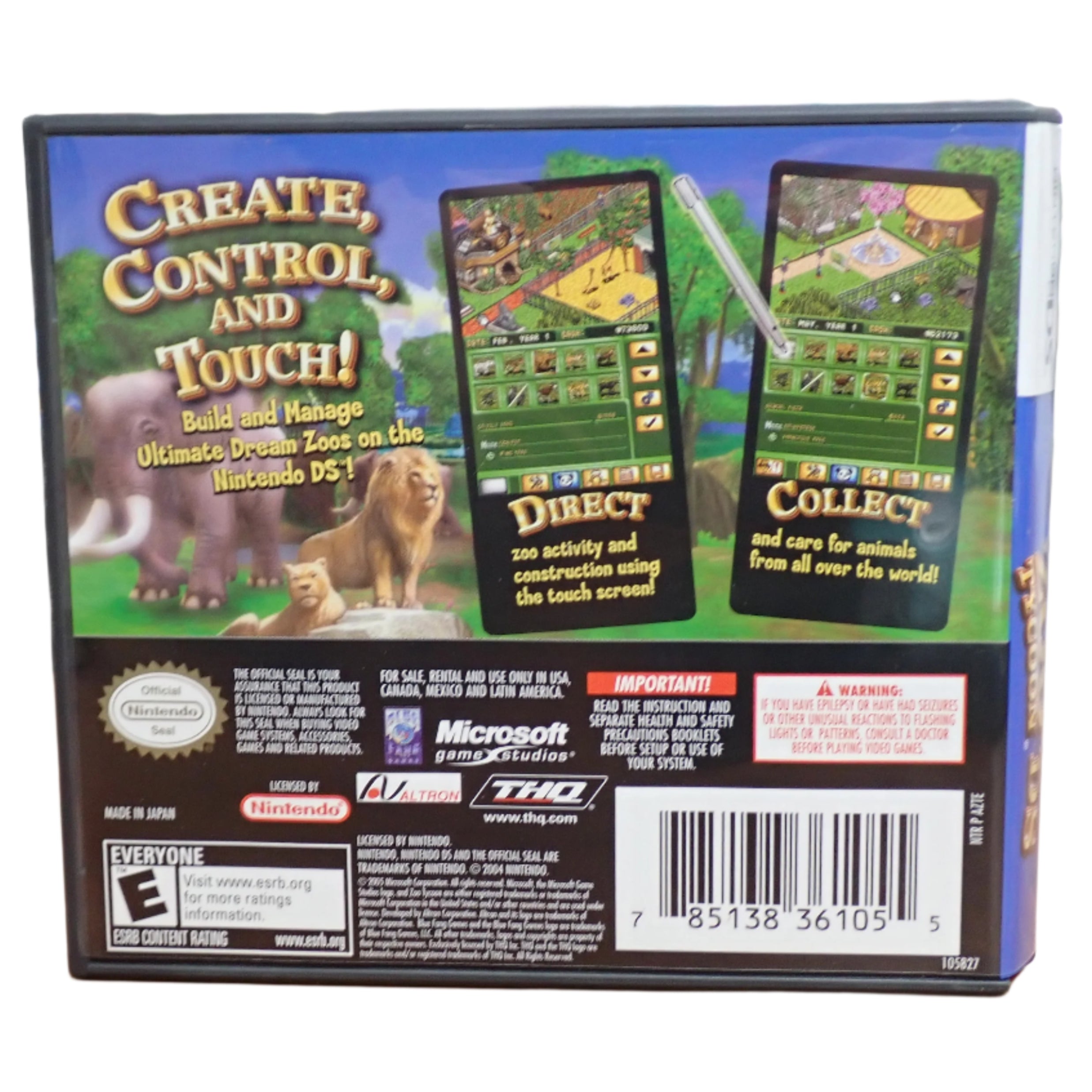 Zoo Tycoon - DS