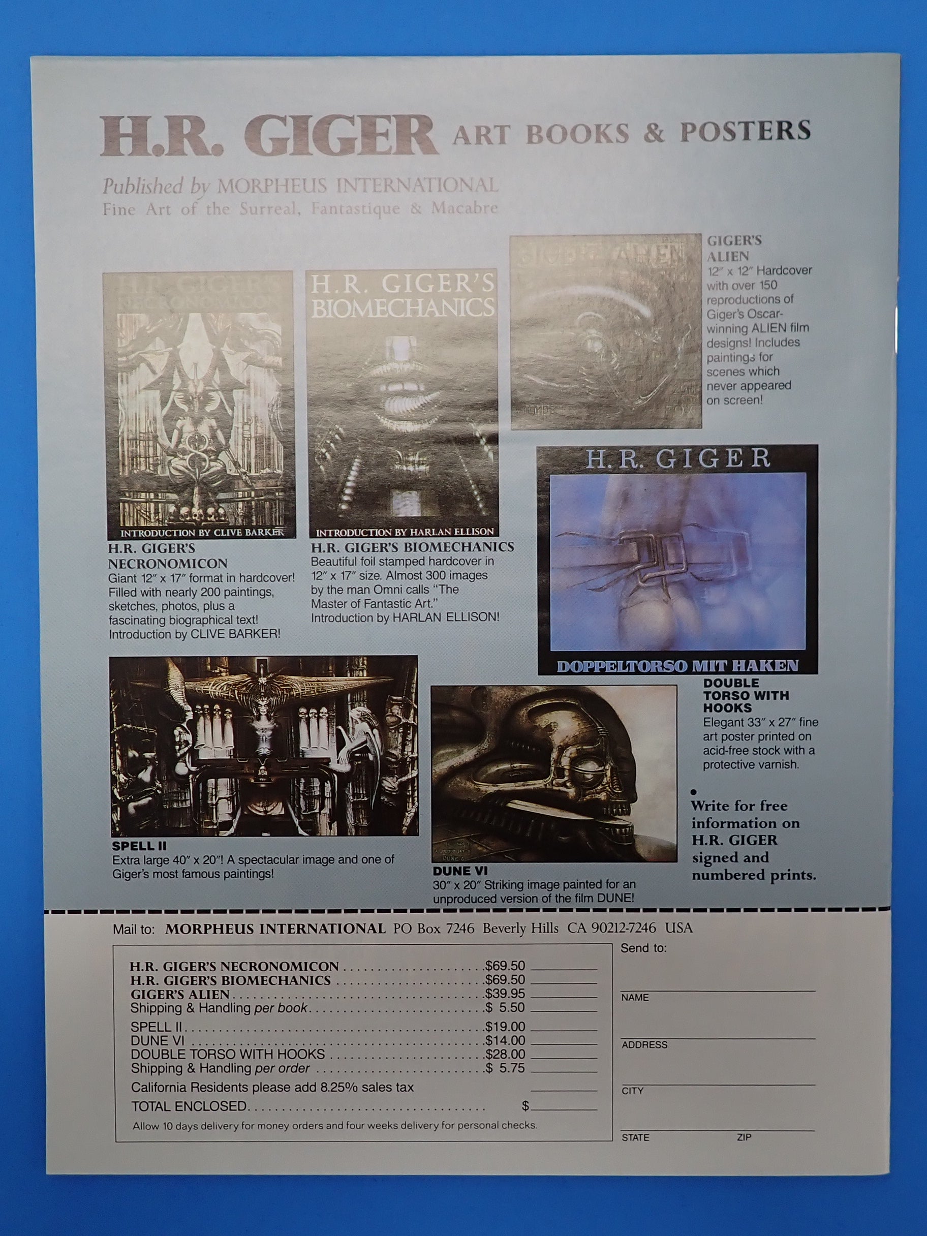 Cinefantastique Alien 3