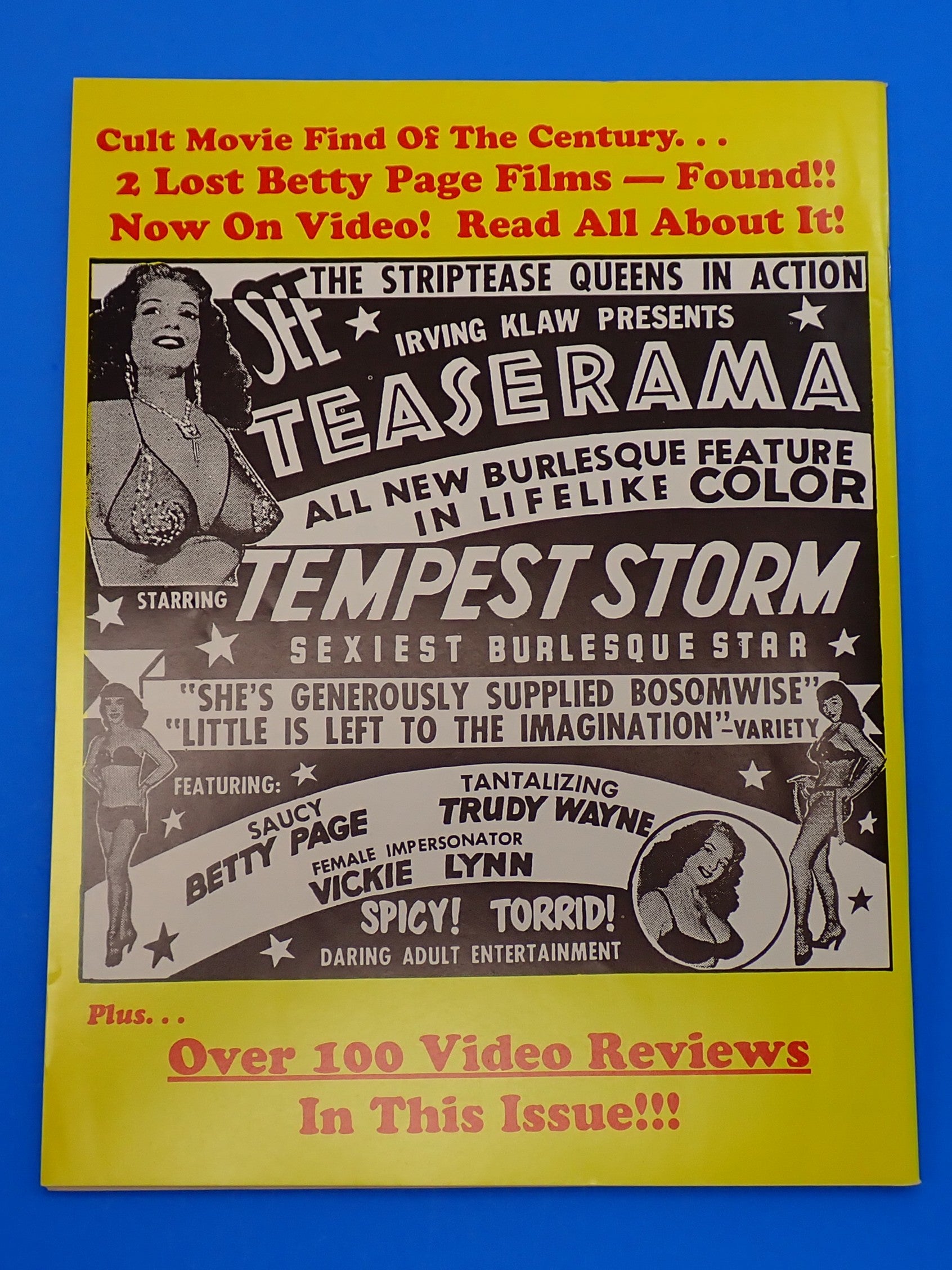 Cult Movies & Video #7 (1993) - Godzilla On Cover
