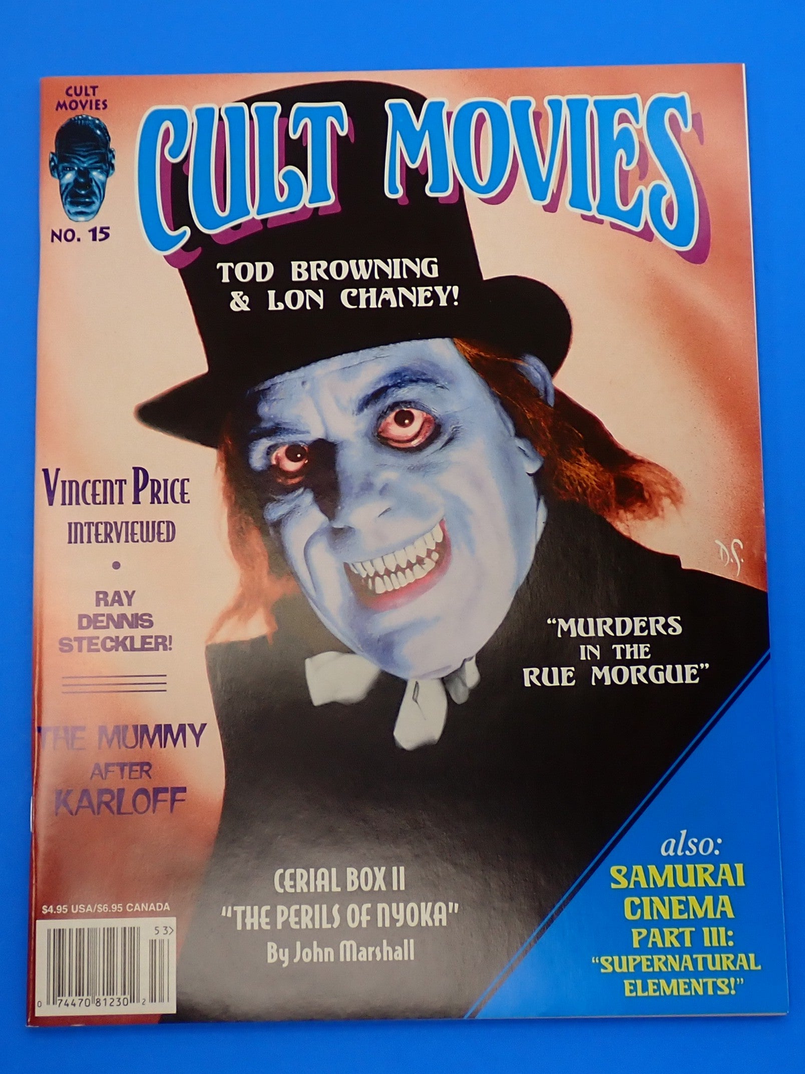 Cult Movies & Video #15 (1995) - Vincent Price on Cover