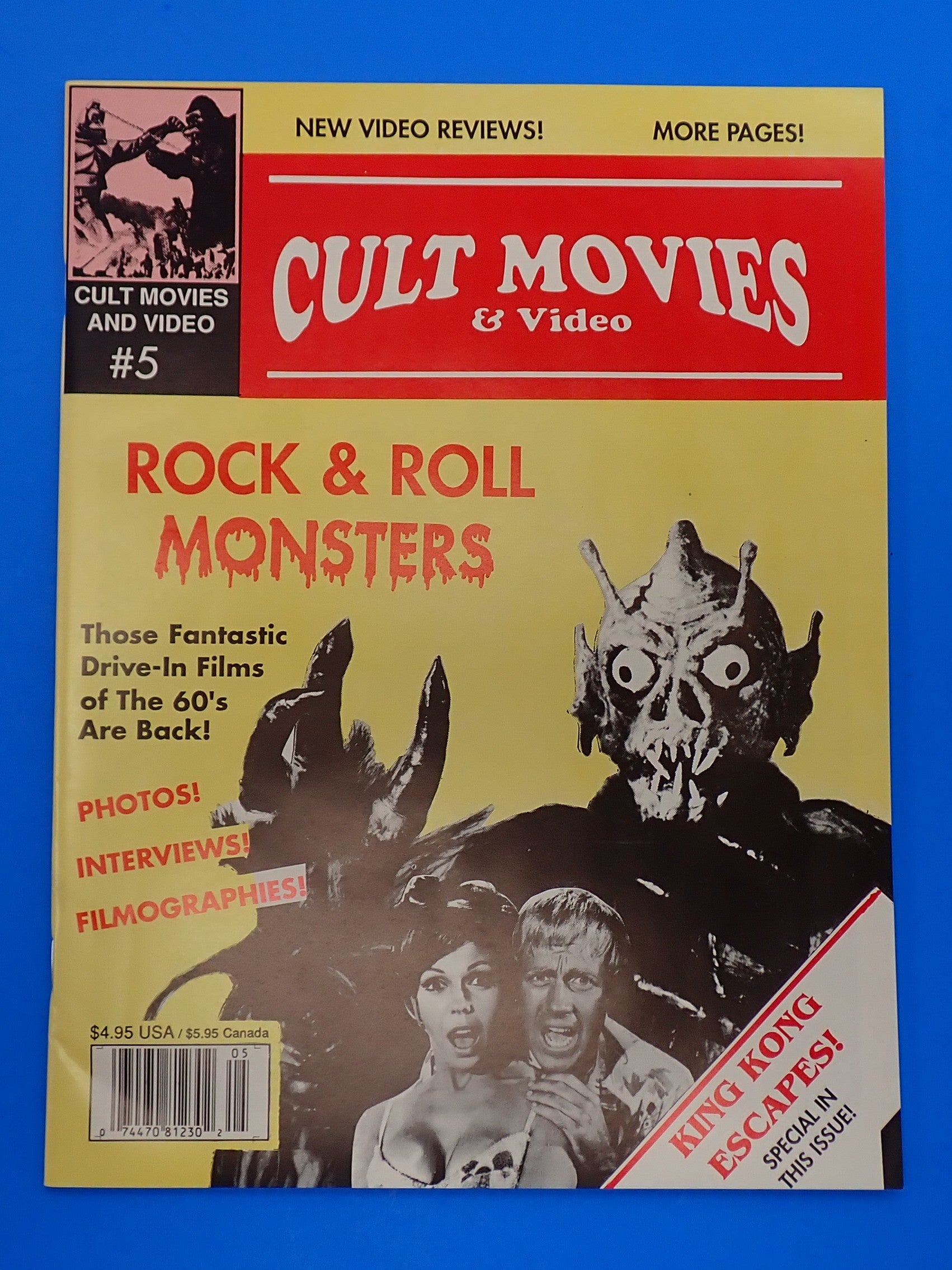 Cult Movies & Video #5 (1992) - Rock & Roll Monsters