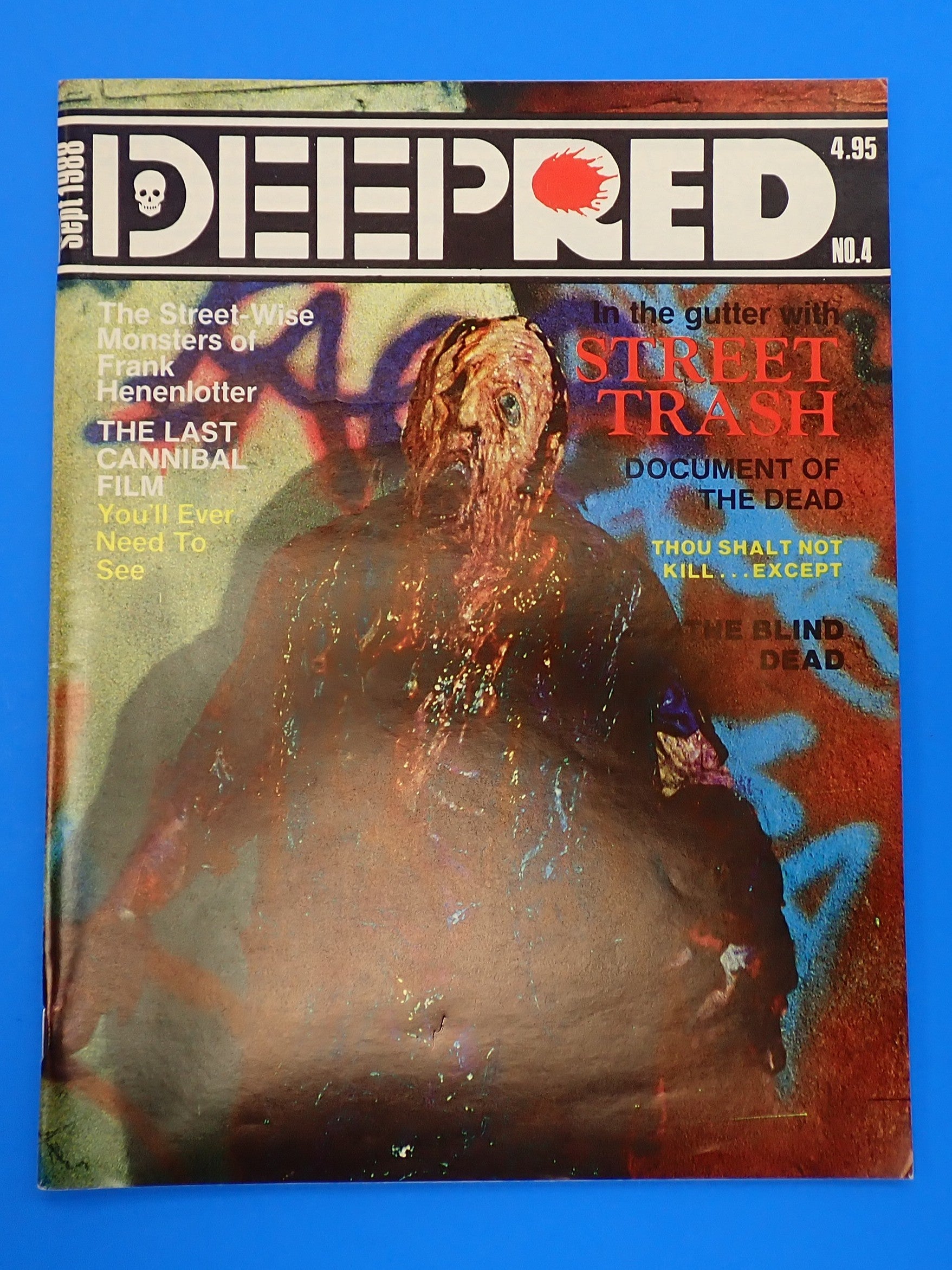 Deep Red #4 (1986) - The Blind Dead On Cover