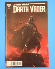 Star Wars Darth Vader #001 Variant (2017) - SIGNED by Charles Soule w/o COA