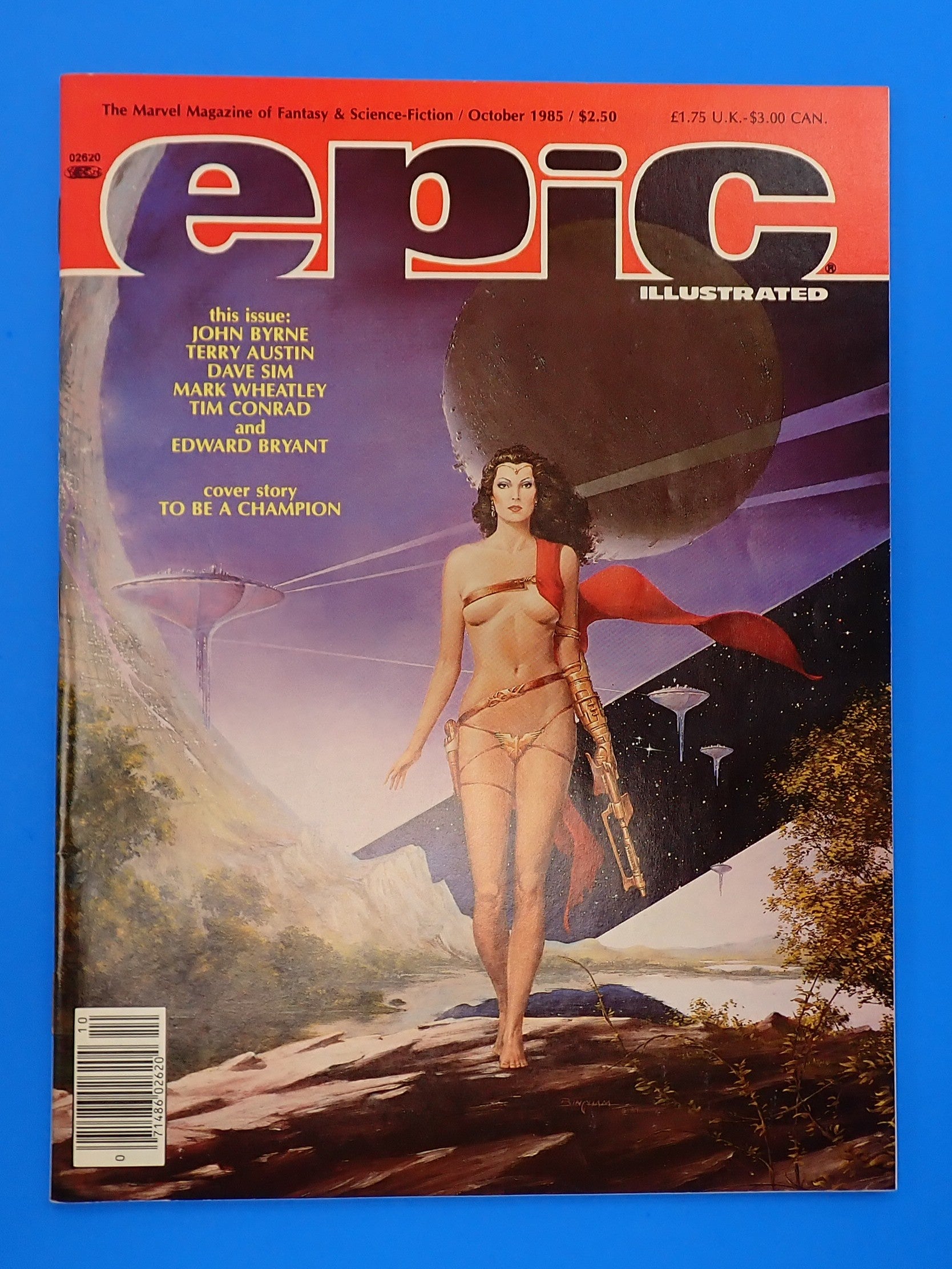 Epic Illustrated #32 (1985) - To Be A Champion