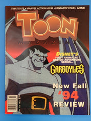 Toon Magazine #5 (1994) - VF/NM (9.0) - 1st App. of Disney's Gargoyles