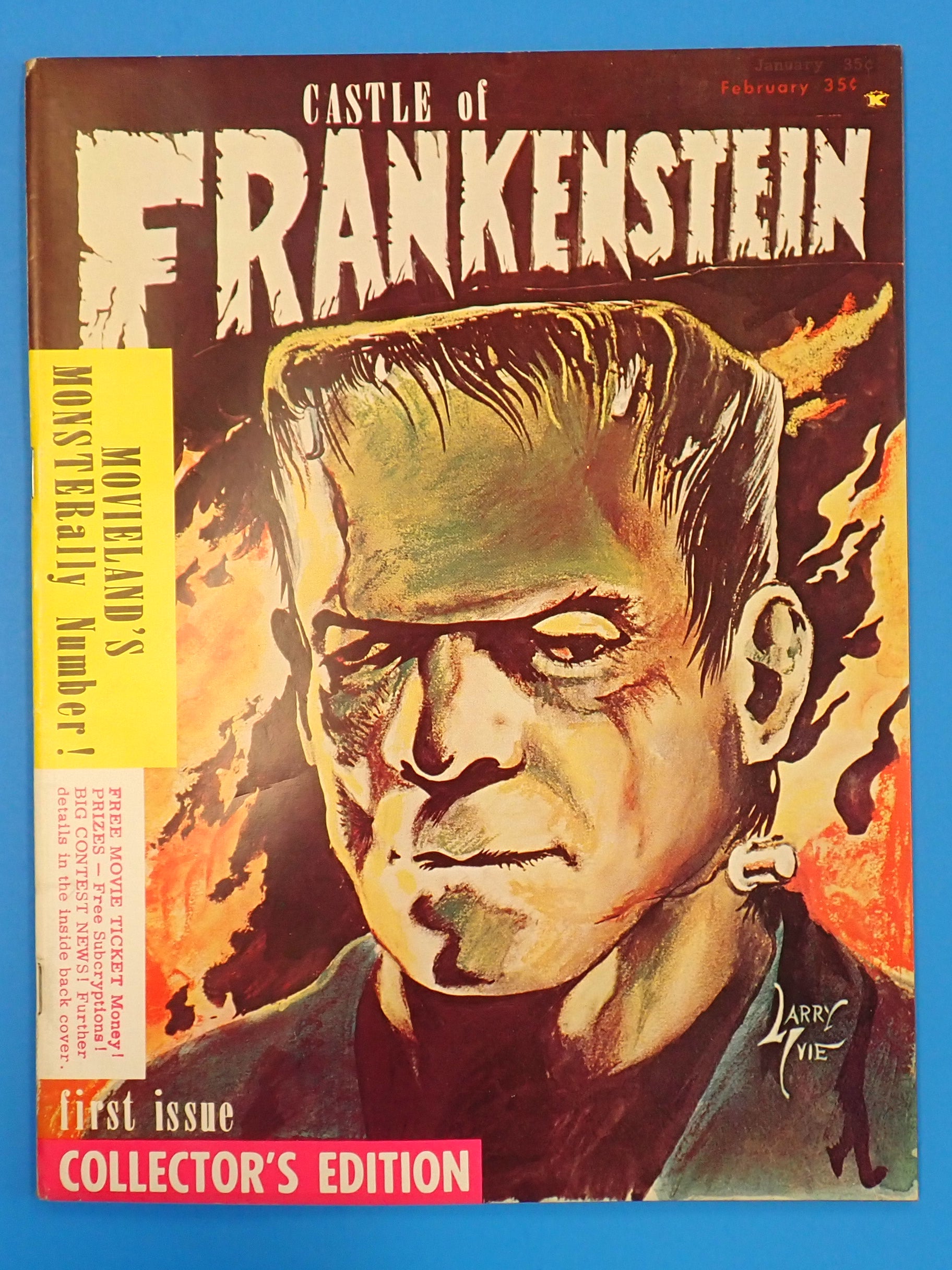 Castle of Frankenstein #1 (1962) - FN/VF (7.0)