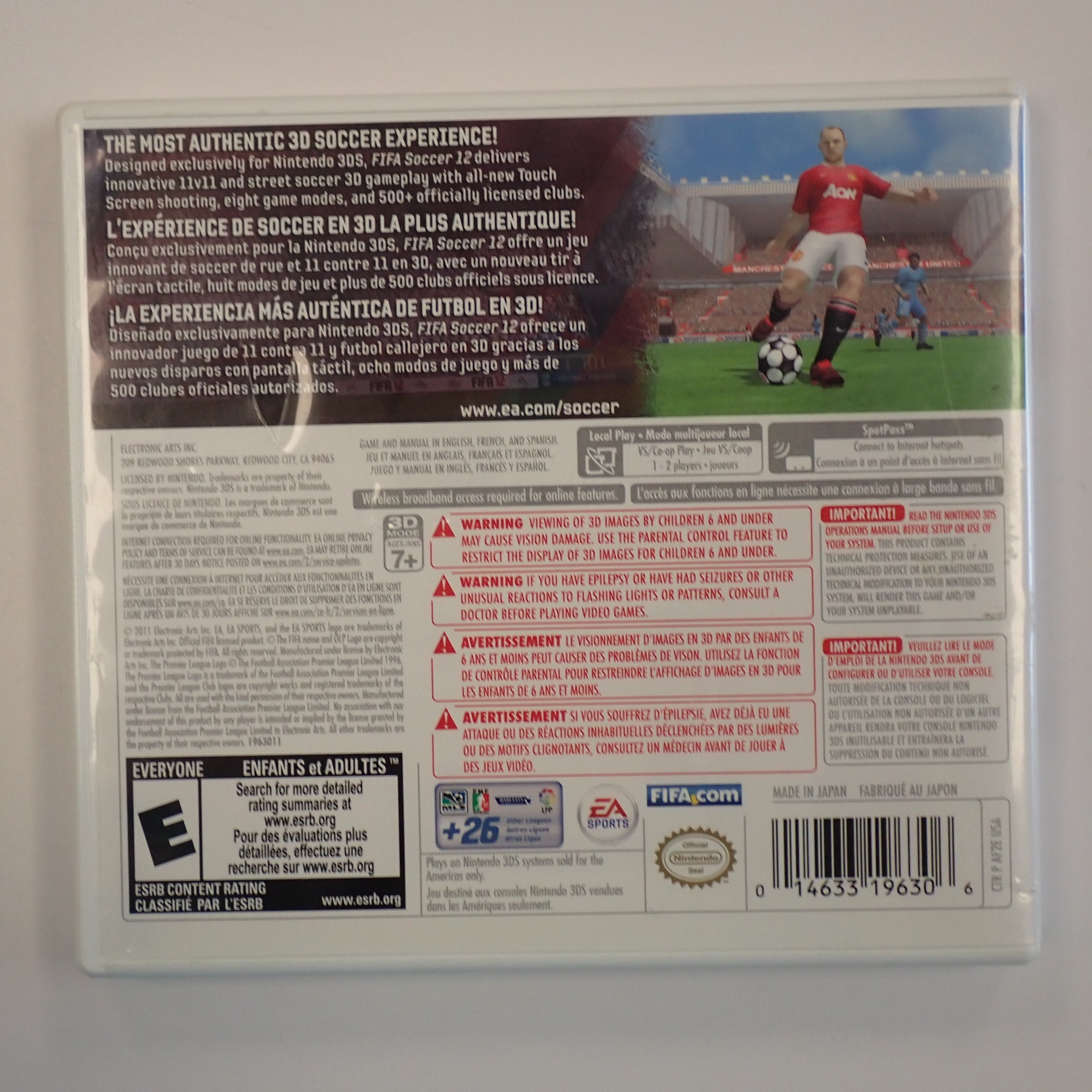 FIFA Soccer 12 - 3DS