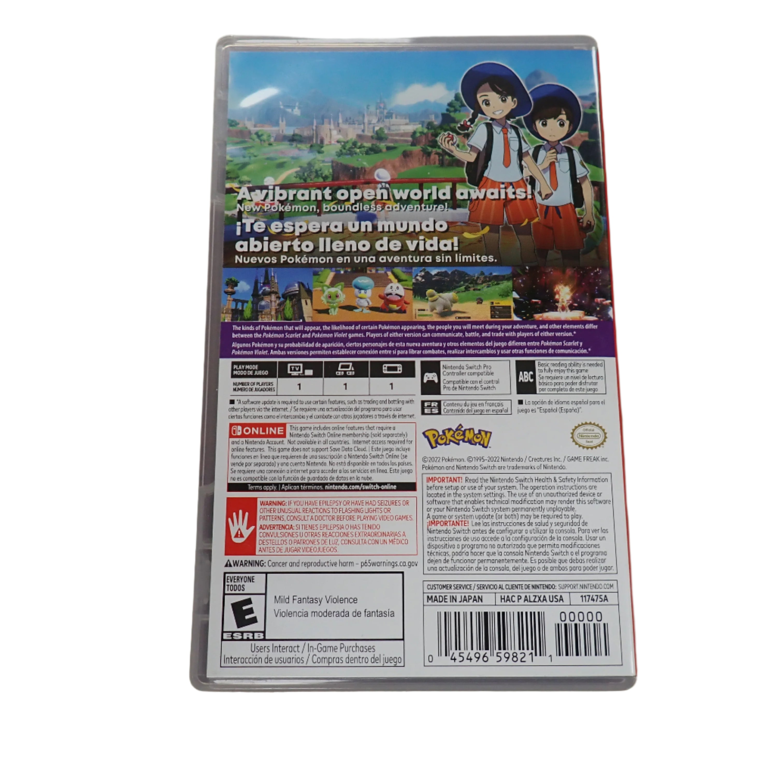 Pokémon Scarlet - Switch