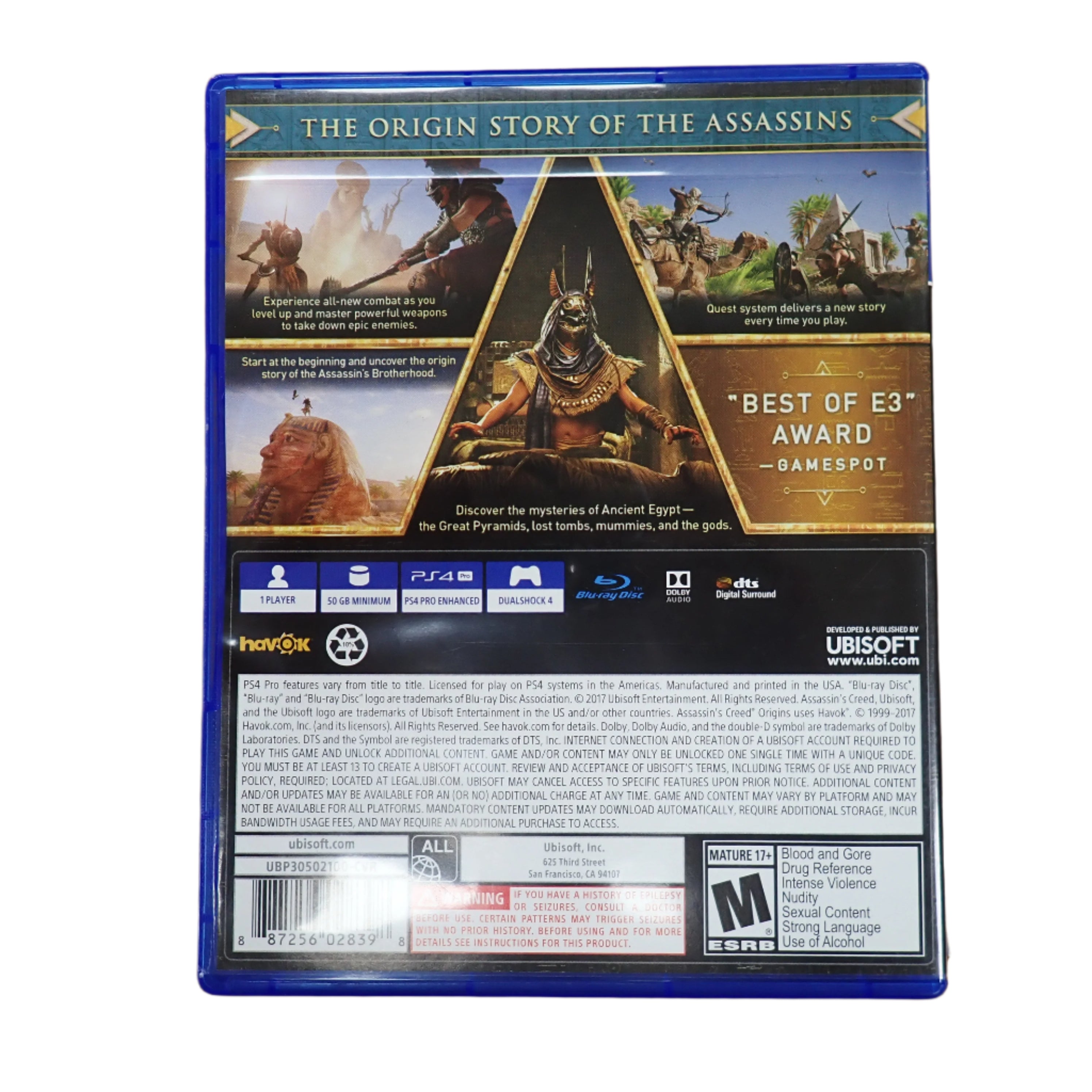 Assassin's Creed Origins - PS4