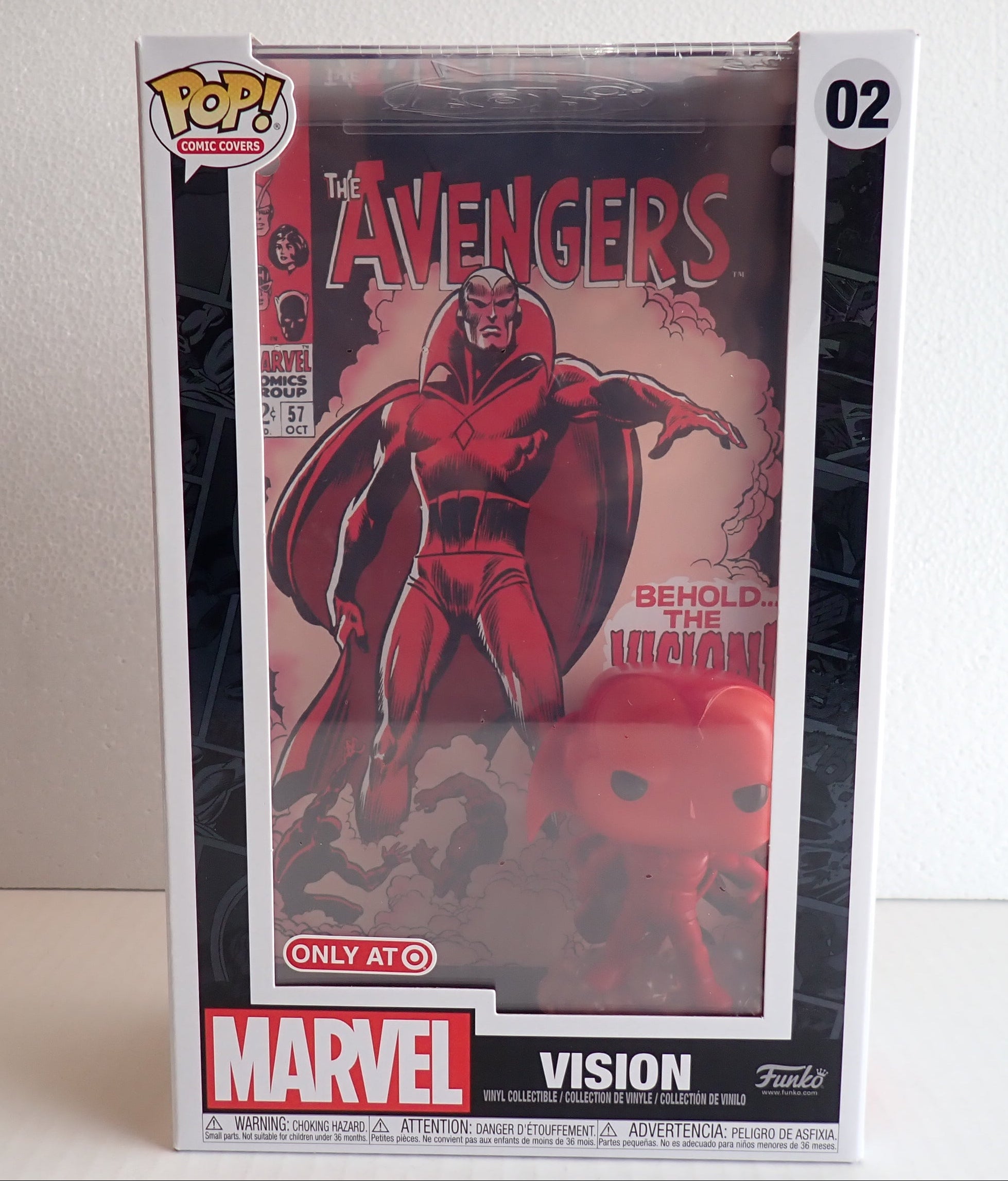 Comic Covers Vision - POP! #02