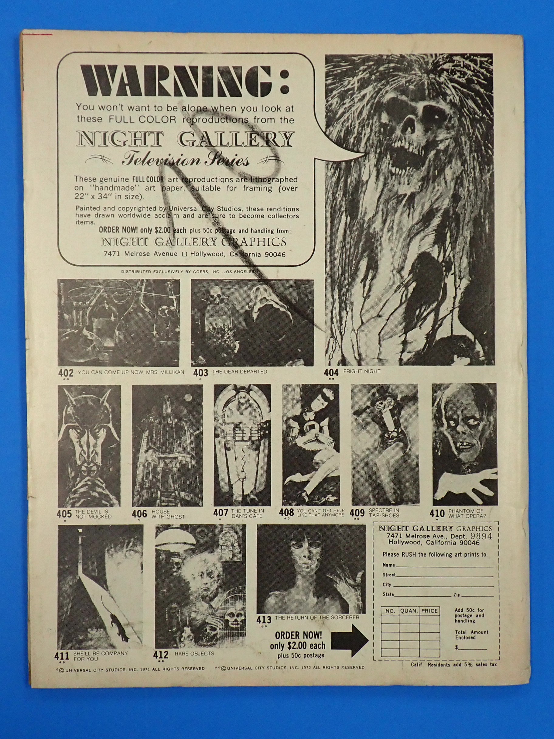 Monster Fantasy #1 (1975)