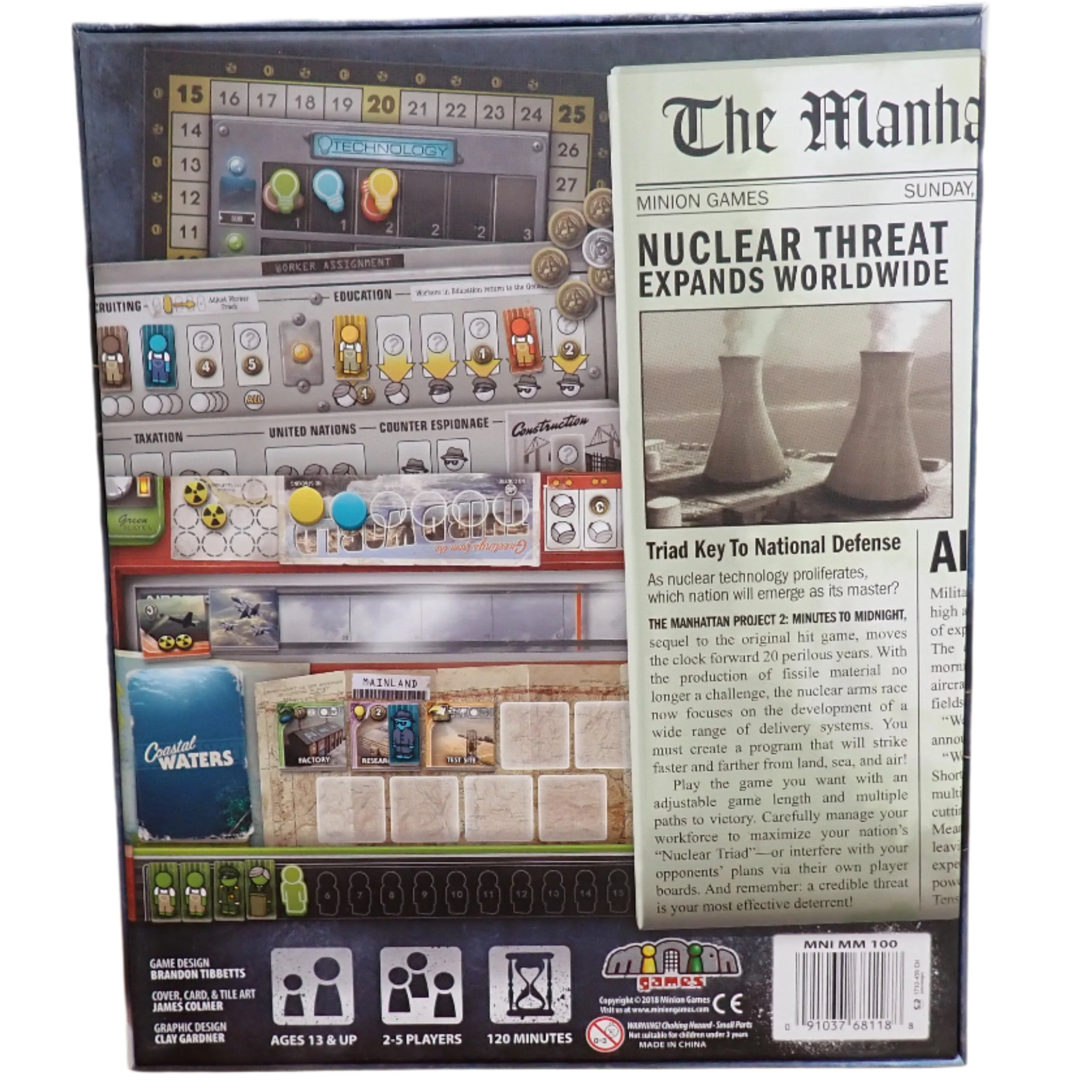 The Manhattan Project 2: Minutes to Midnight [USED}