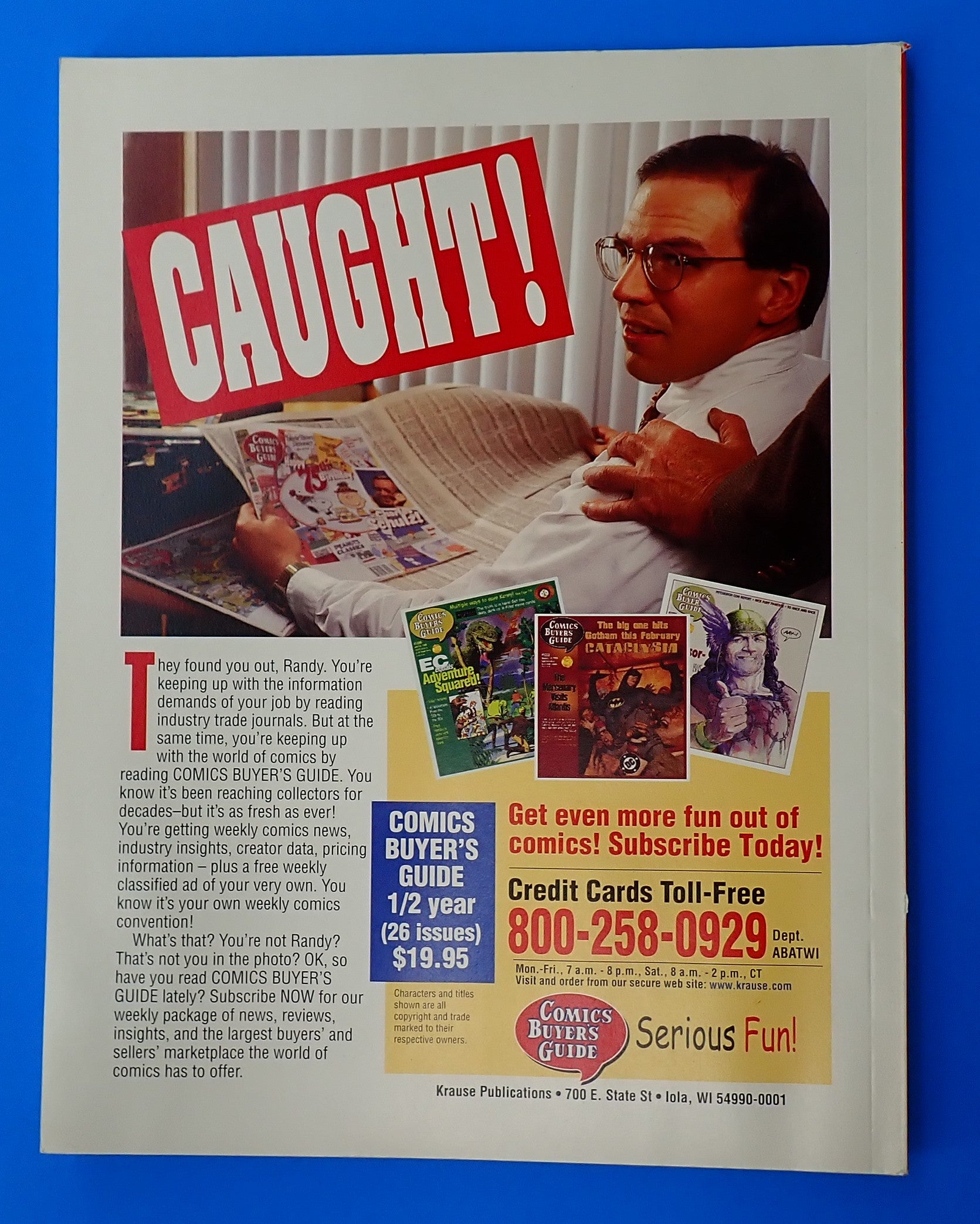 Comic Con International Program (1998)