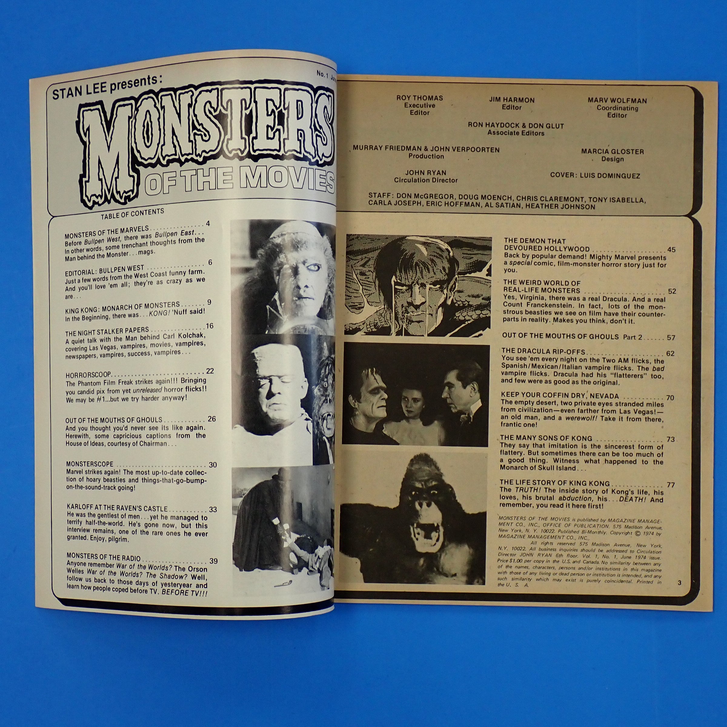 Monsters of the Movies #1 (1974)