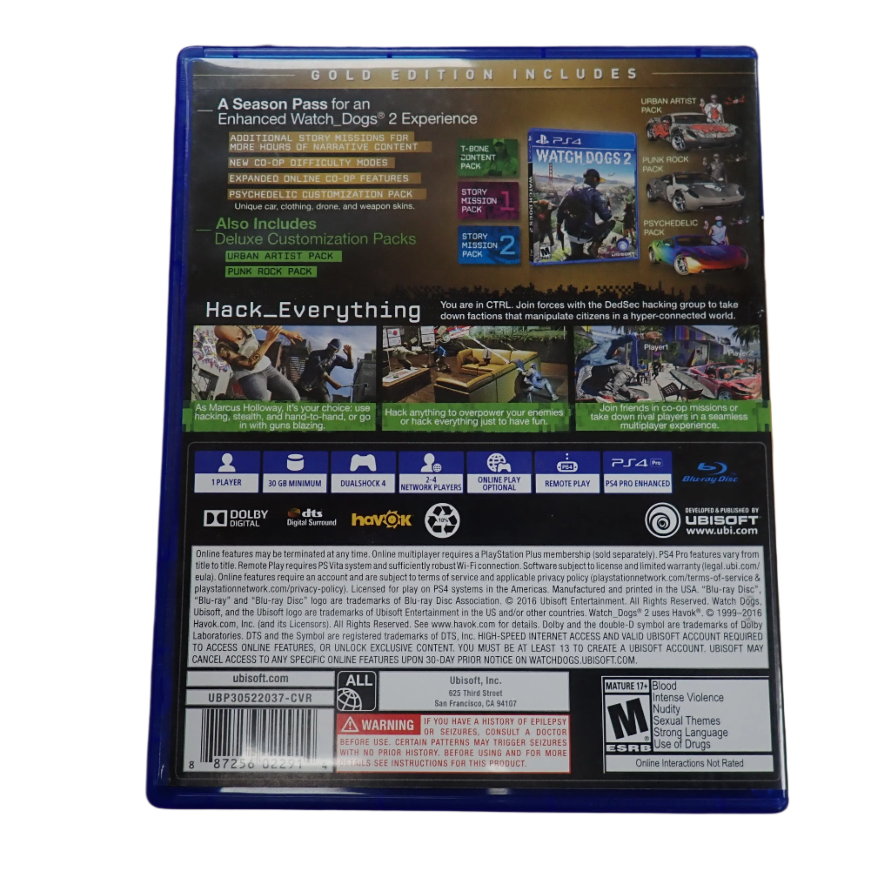 Watch Dogs 2 - PS4