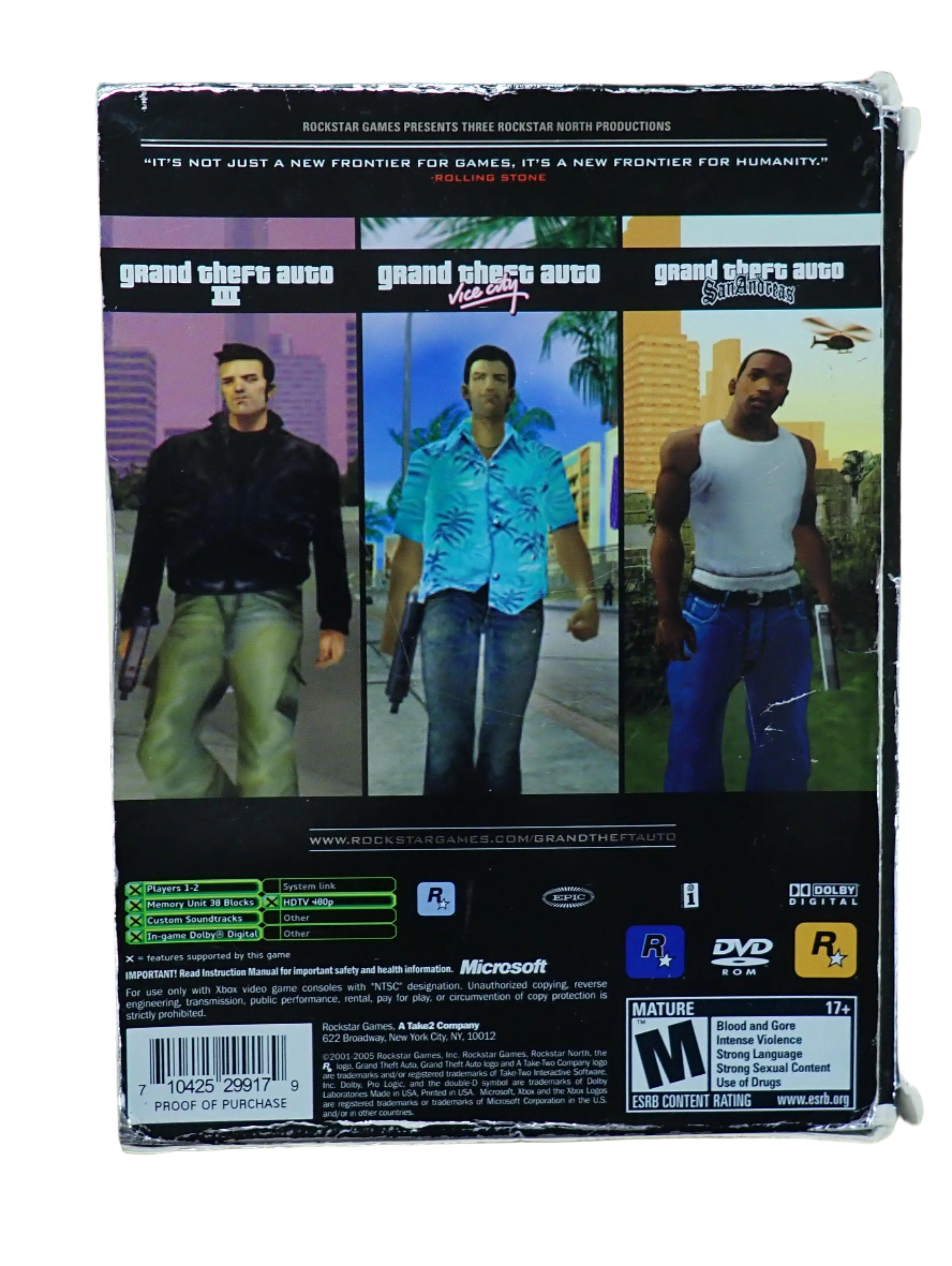 Grand Theft Auto: The Trilogy - Xbox