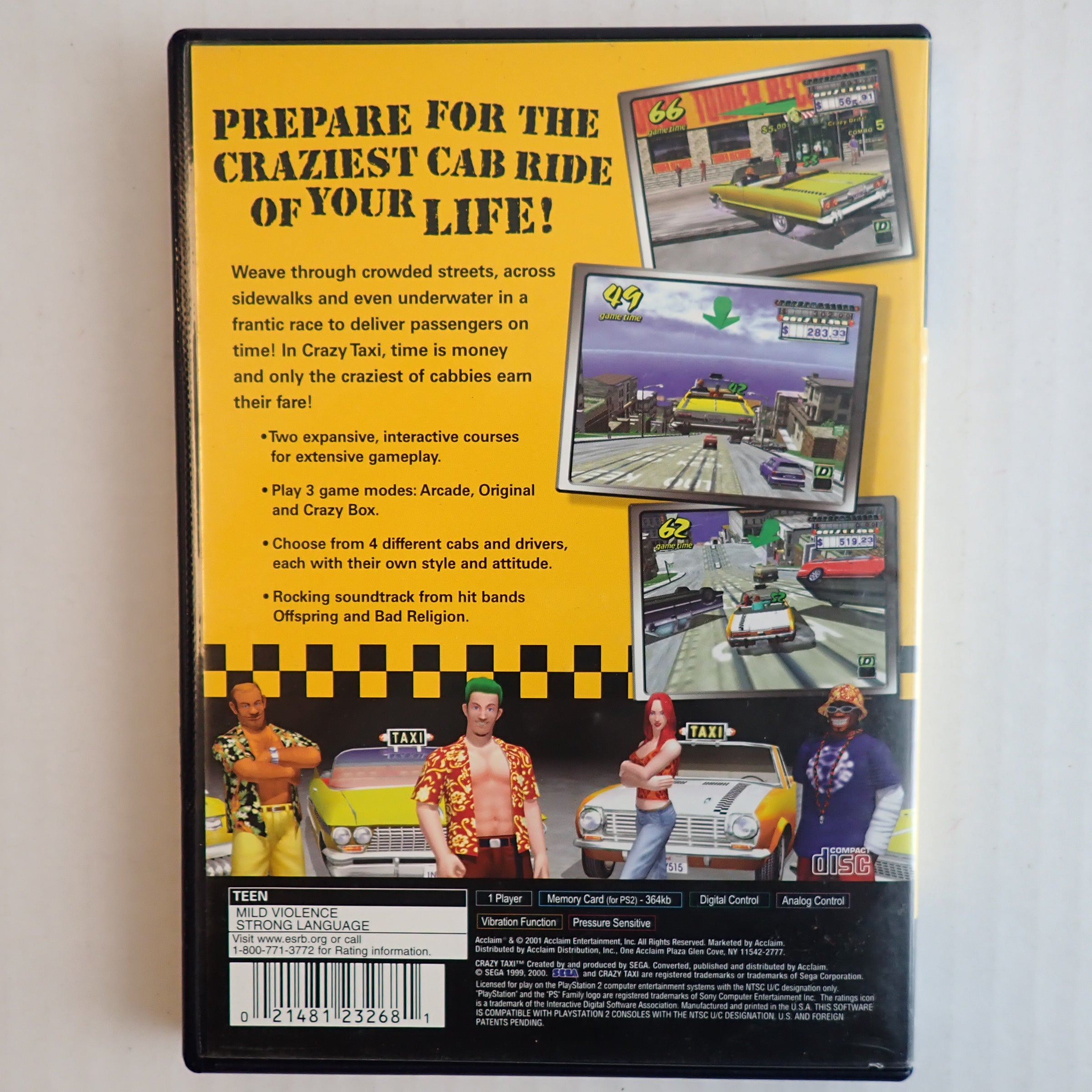 Crazy Taxi  - PS2 [Pre-Owned]