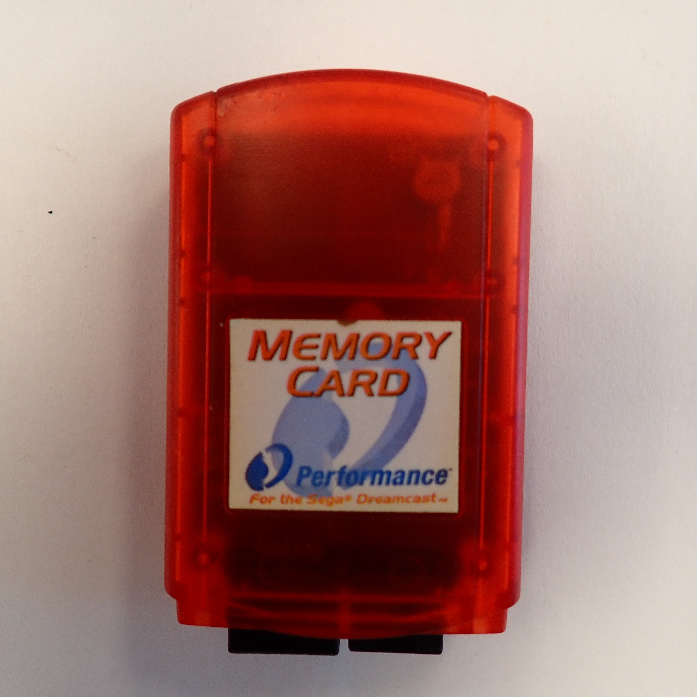 Dreamcast memory card (Red)