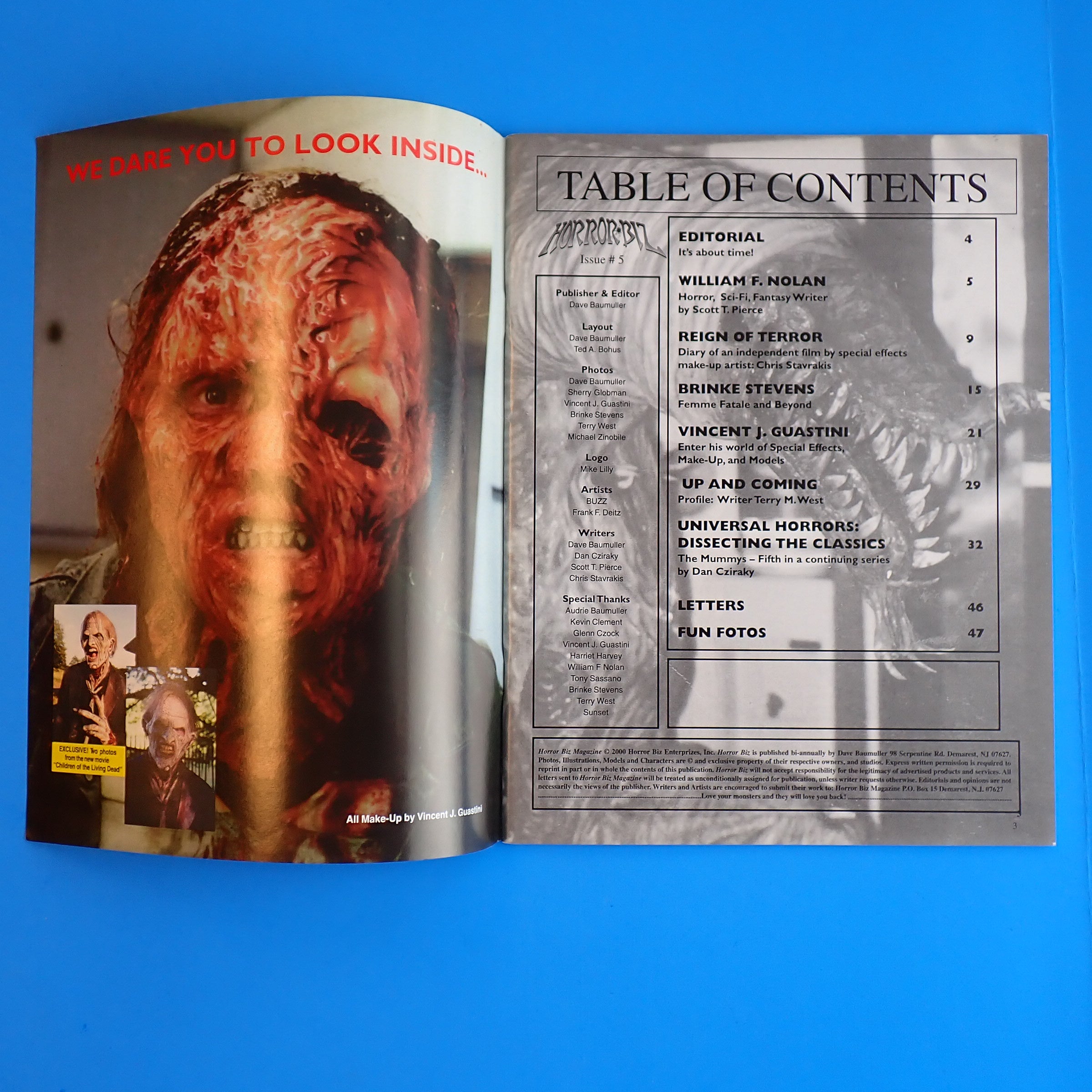 Horror Biz Magazine #5 (2000)