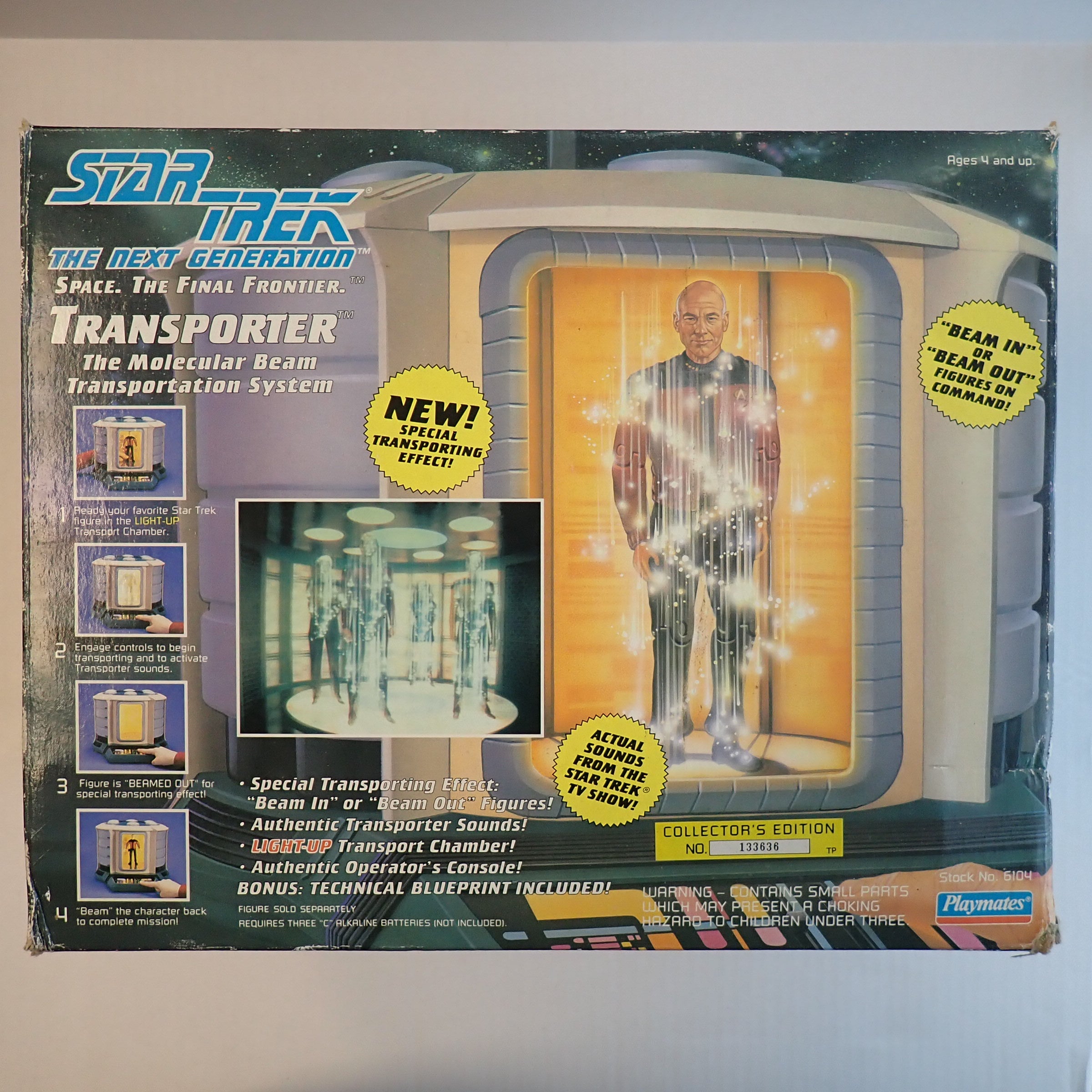 Star Trek the Next Generation Transporter - Playmates (Pre-Owned)