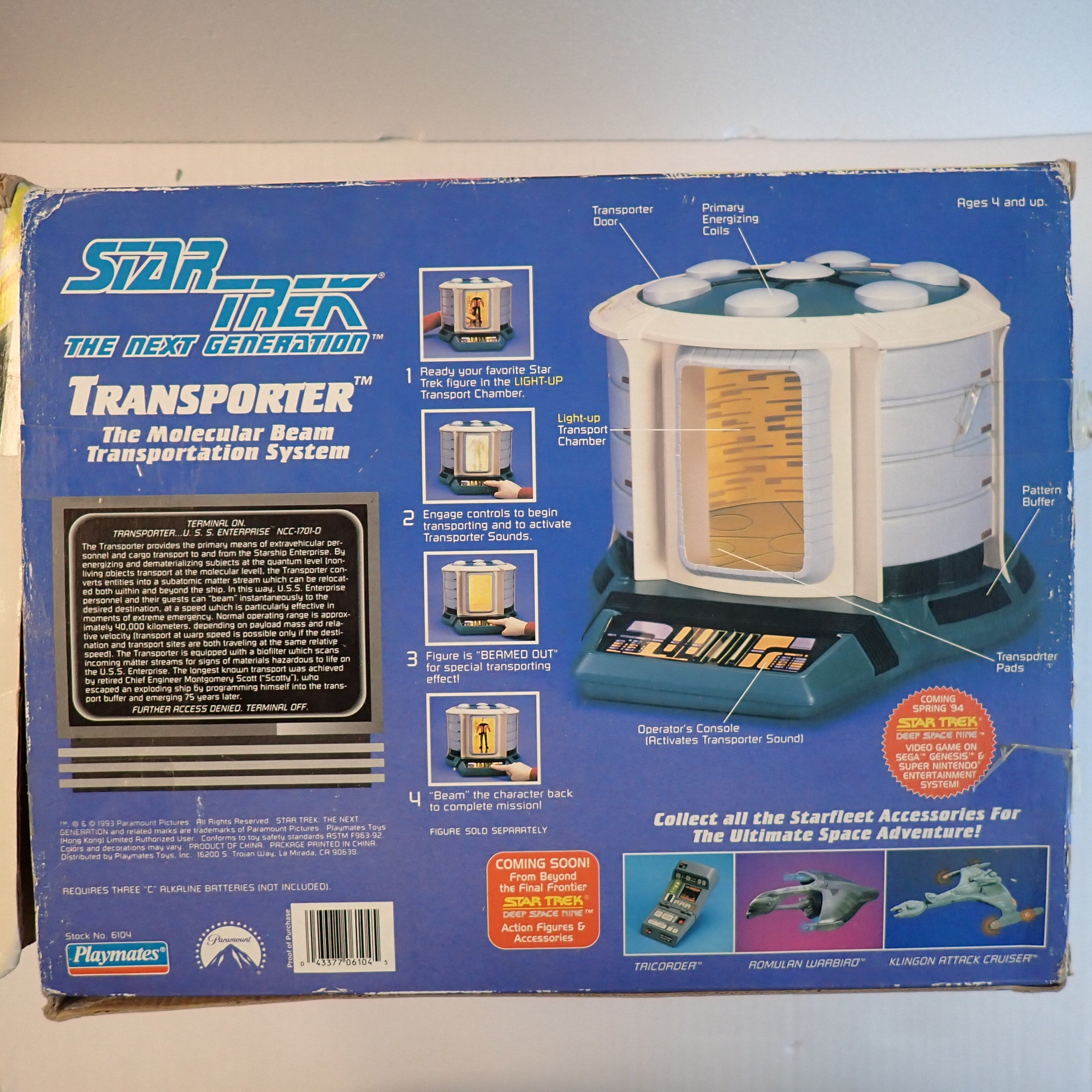 Star Trek the Next Generation Transporter - Playmates (Pre-Owned)